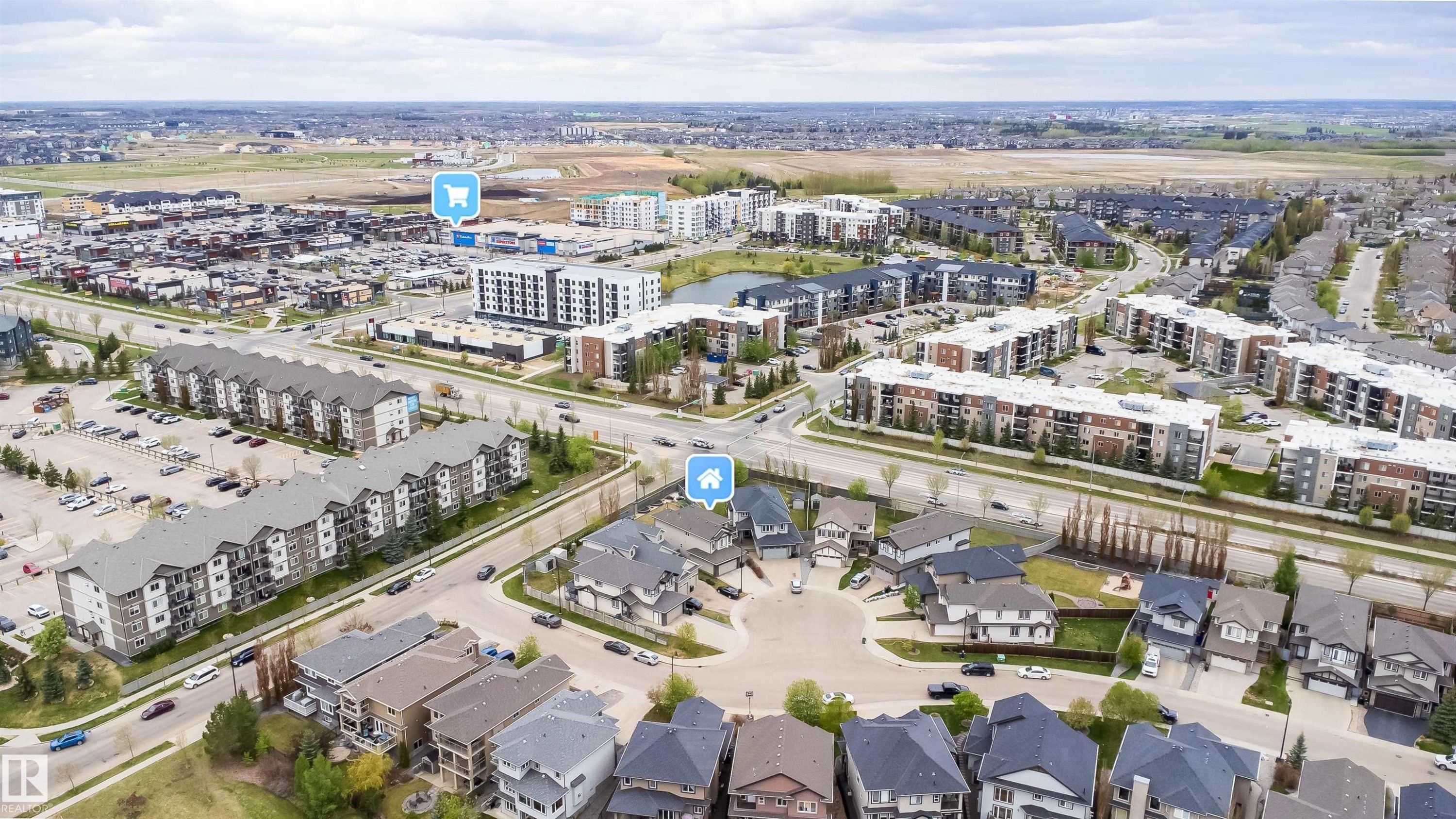 1508 Cunningham Cape Cape, Edmonton, AB - Outdoor With View