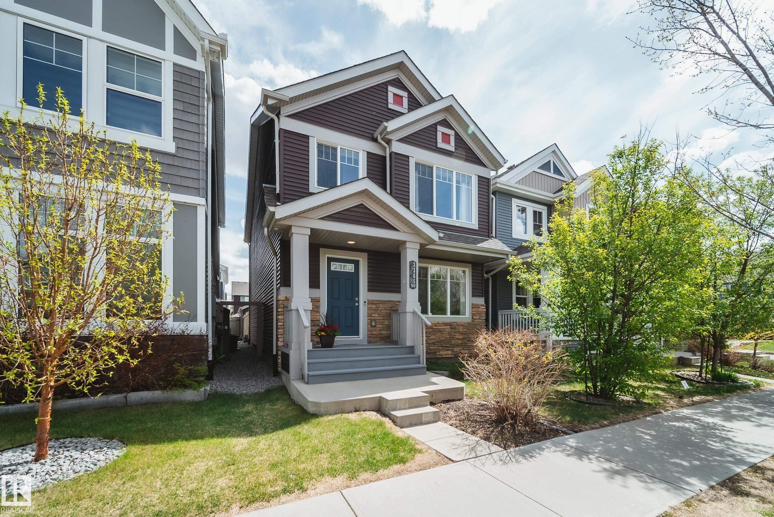 3365 Orchards Link, Edmonton, AB - Outdoor With Facade