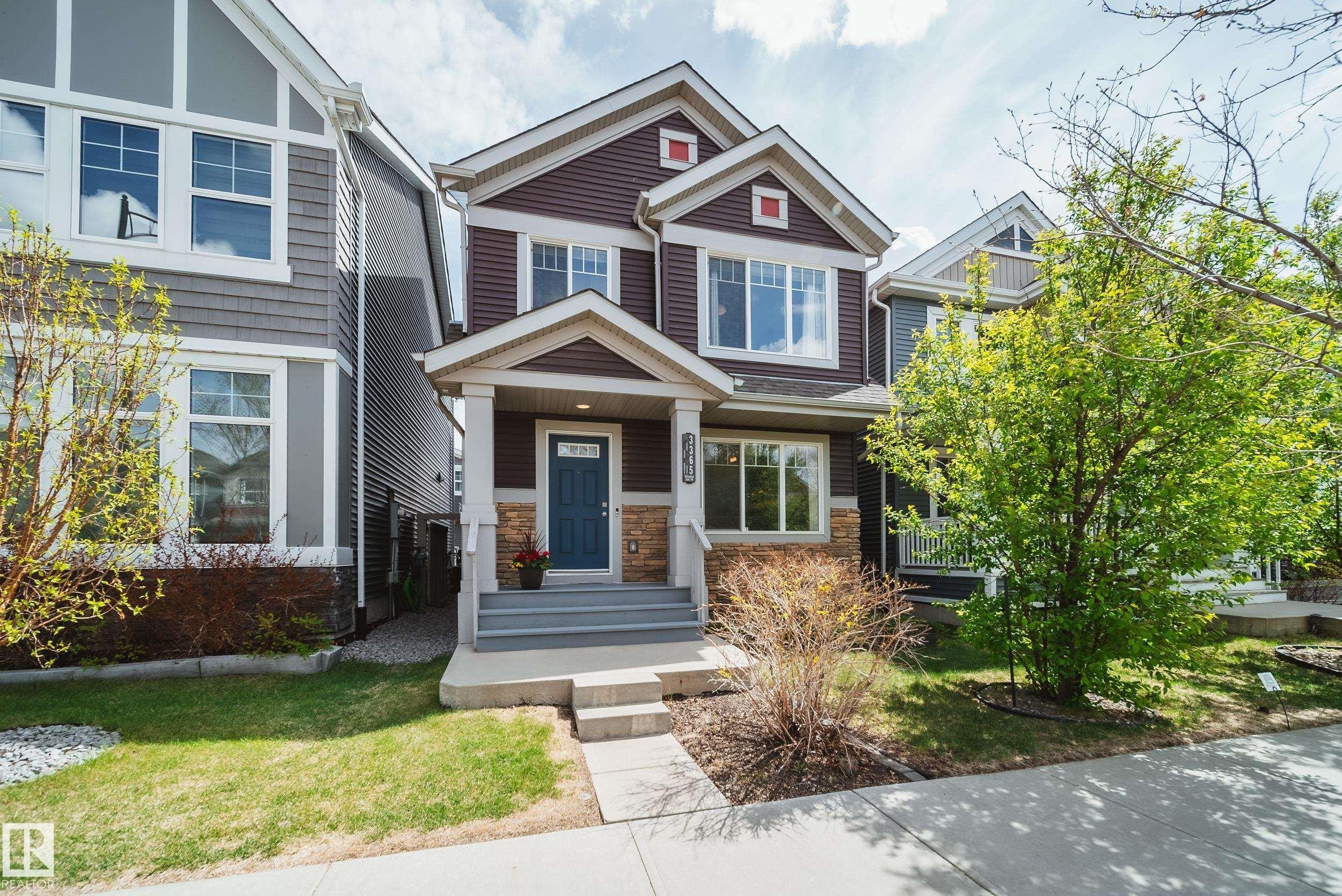 3365 Orchards Link, Edmonton, AB - Outdoor With Facade