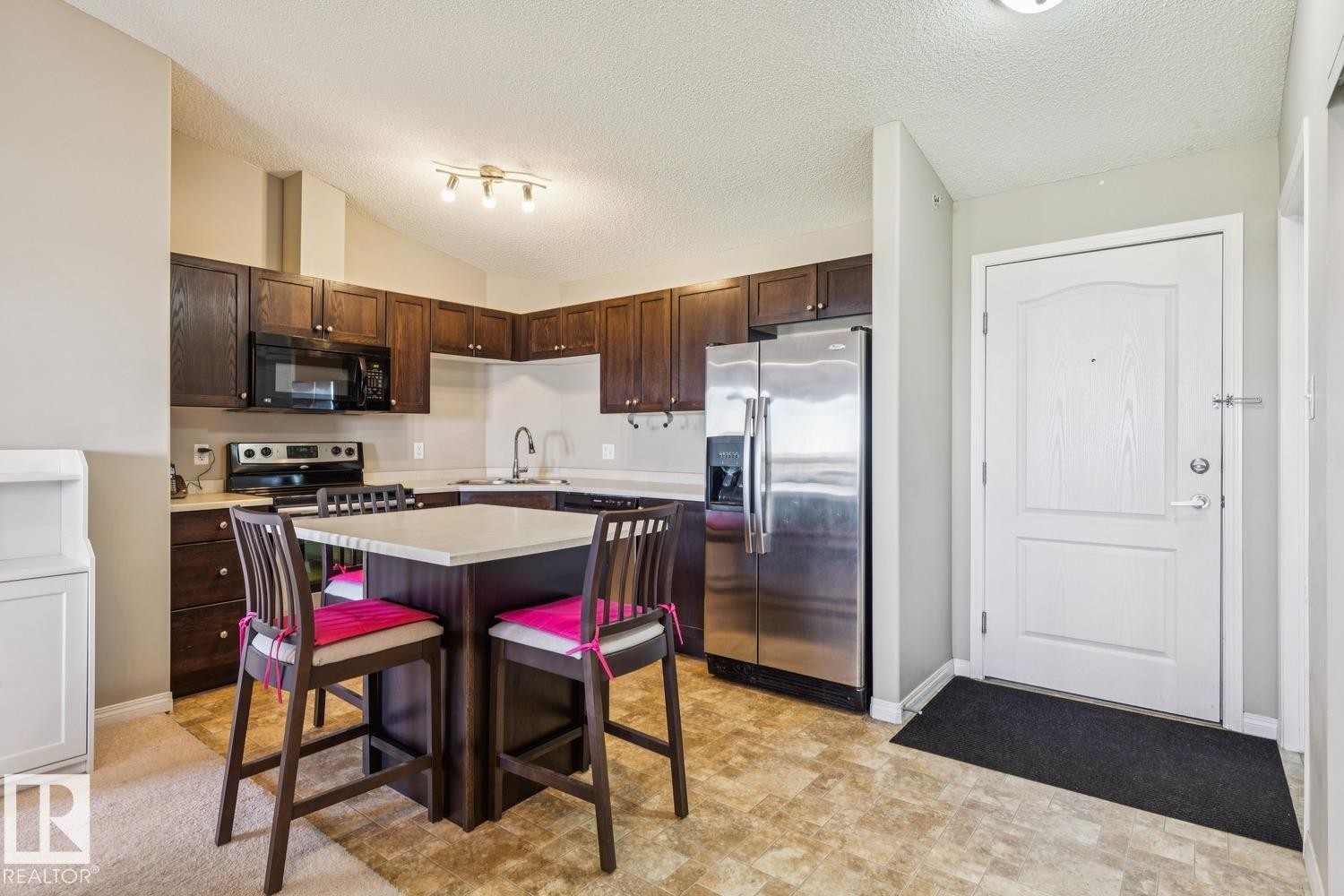 7419 7327 South Terwillegar Drive, Edmonton, AB - Indoor Photo Showing Kitchen With Stainless Steel Kitchen