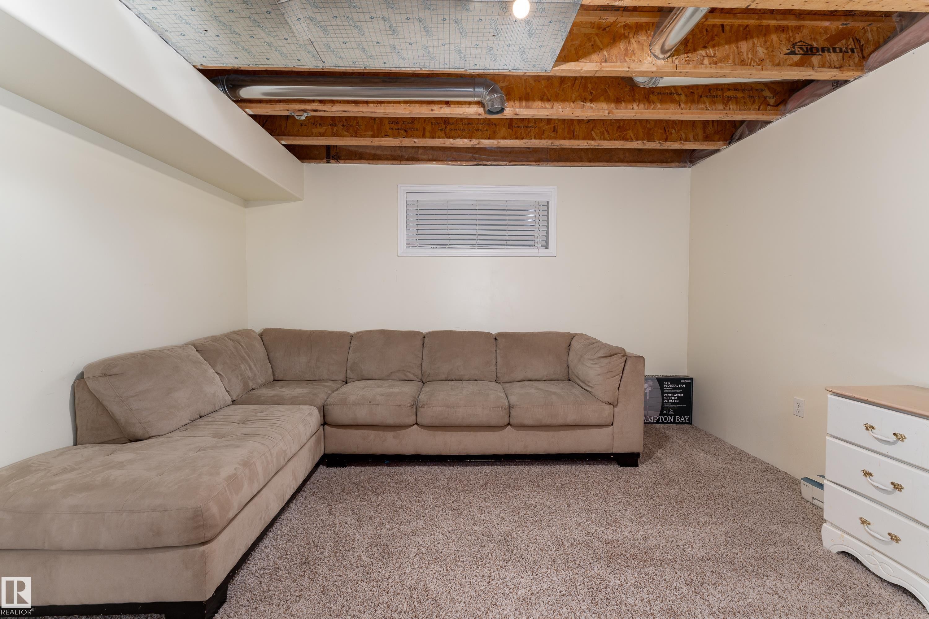 105 Galloway Wynd, Fort Saskatchewan, AB - Indoor Photo Showing Basement