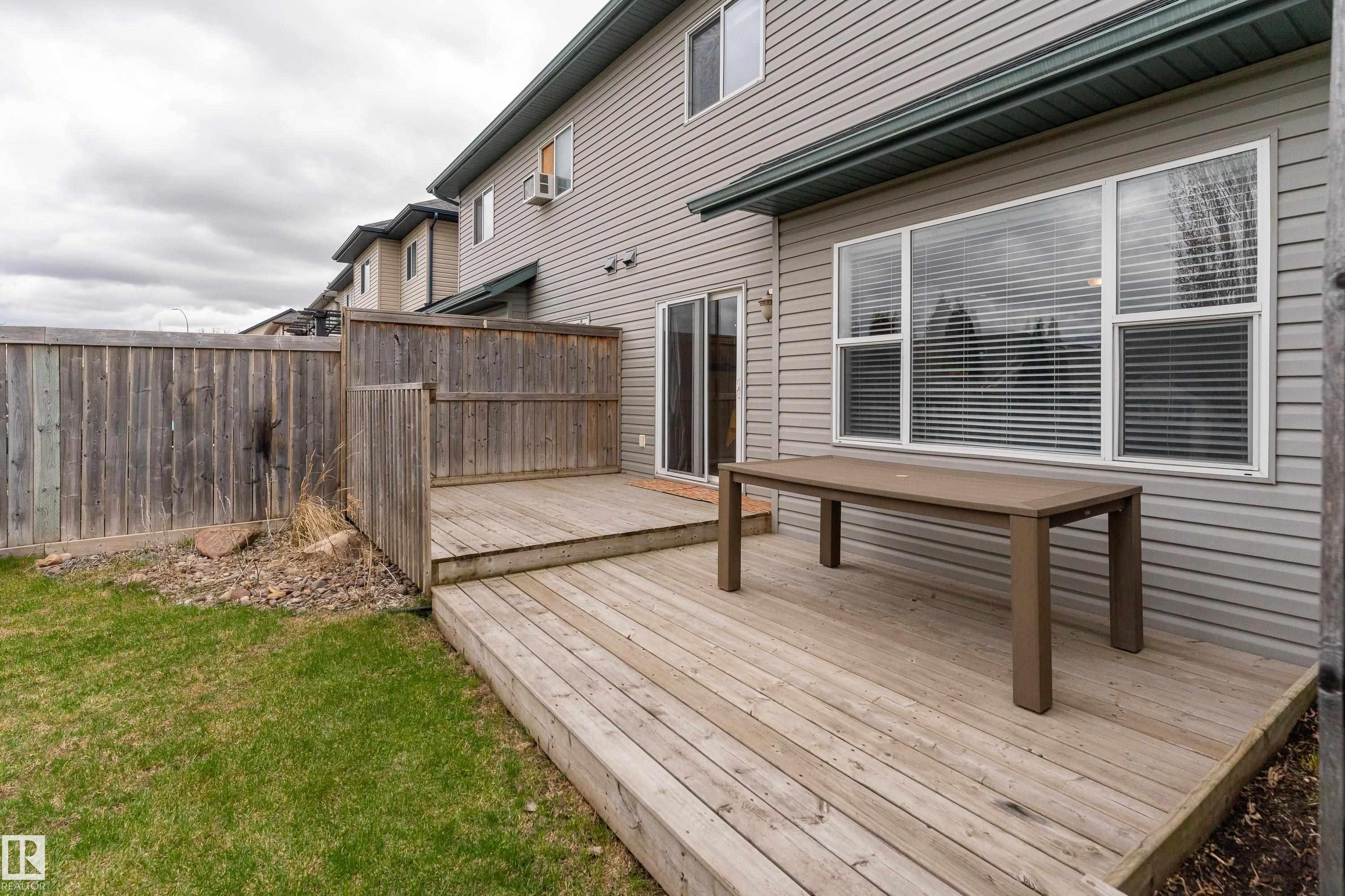 105 Galloway Wynd, Fort Saskatchewan, AB - Outdoor With Deck Patio Veranda With Exterior