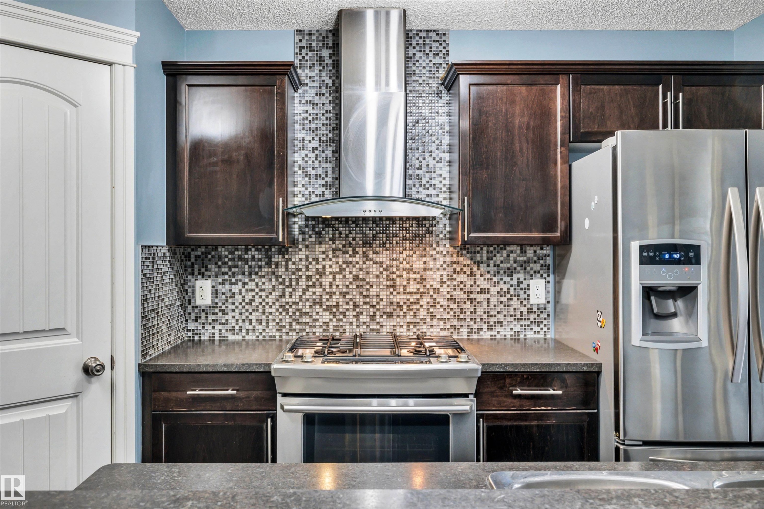 2429 Austin Crescent, Edmonton, AB - Indoor Photo Showing Kitchen With Stainless Steel Kitchen With Upgraded Kitchen