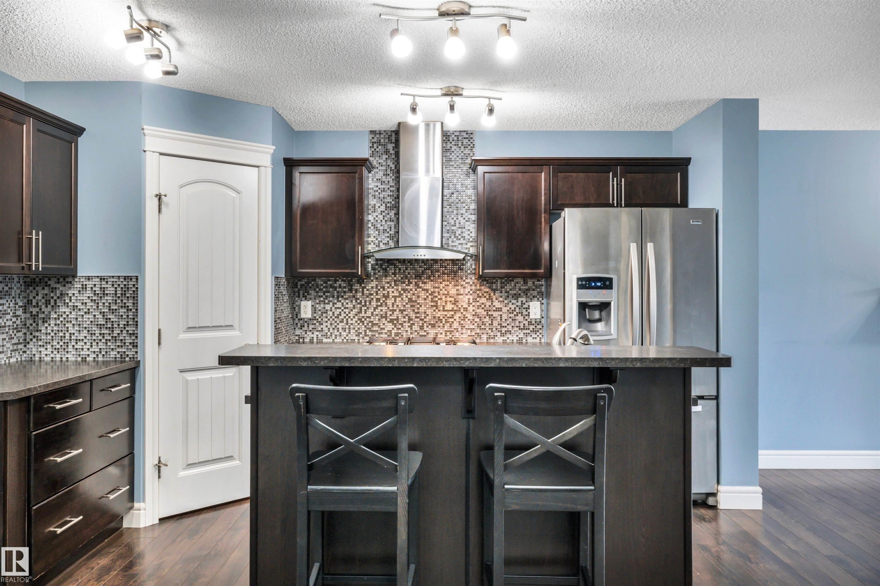 2429 Austin Crescent, Edmonton, AB - Indoor Photo Showing Kitchen With Stainless Steel Kitchen With Upgraded Kitchen