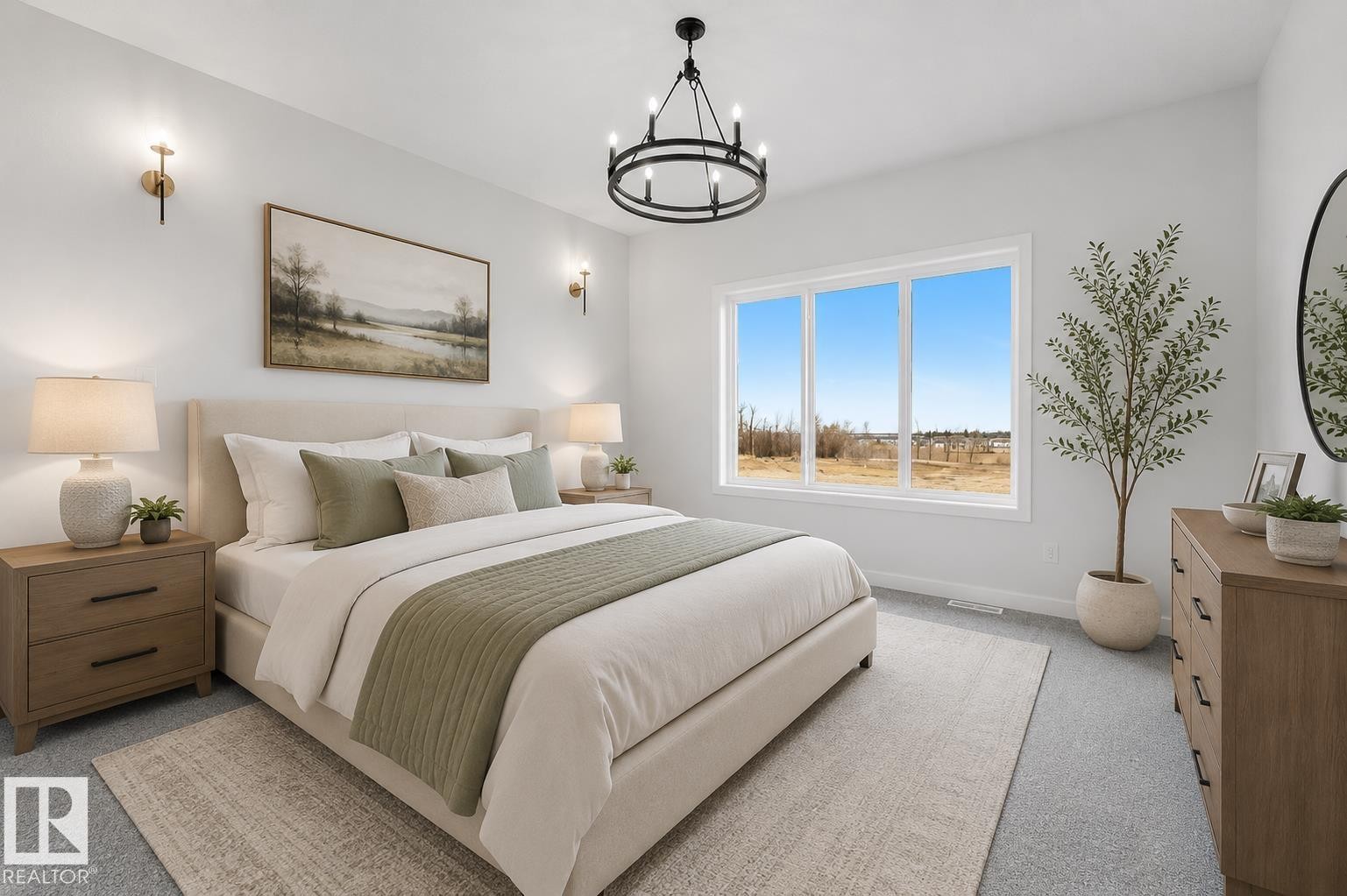 1847 Crossbill Loop Nw, Edmonton, AB - Indoor Photo Showing Bedroom