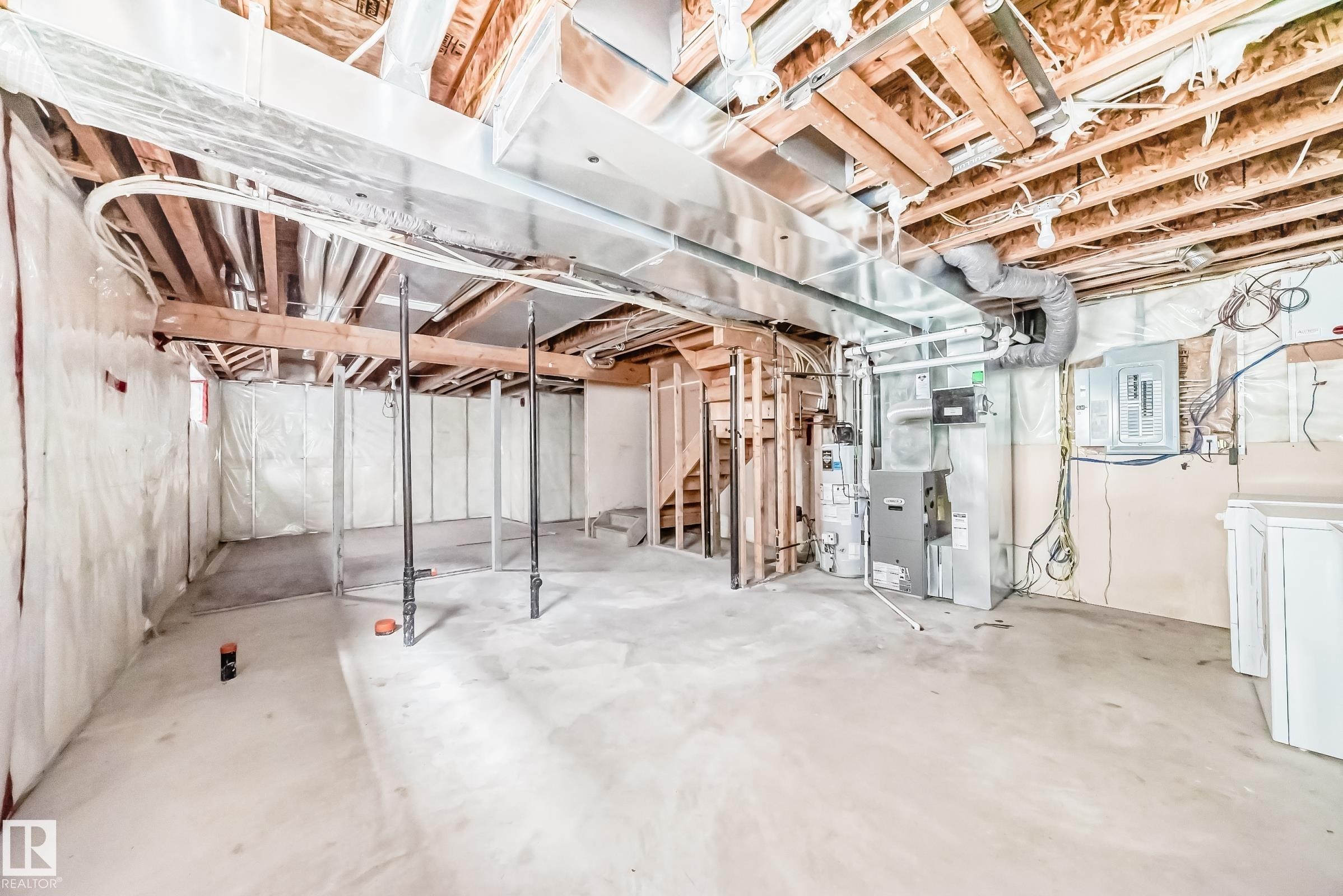 7706 Schmid Crescent, Edmonton, AB - Indoor Photo Showing Basement