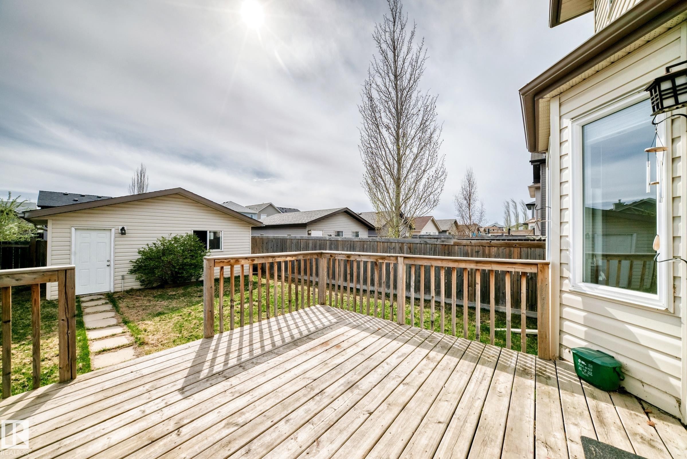 7706 Schmid Crescent, Edmonton, AB - Outdoor With Deck Patio Veranda With Exterior