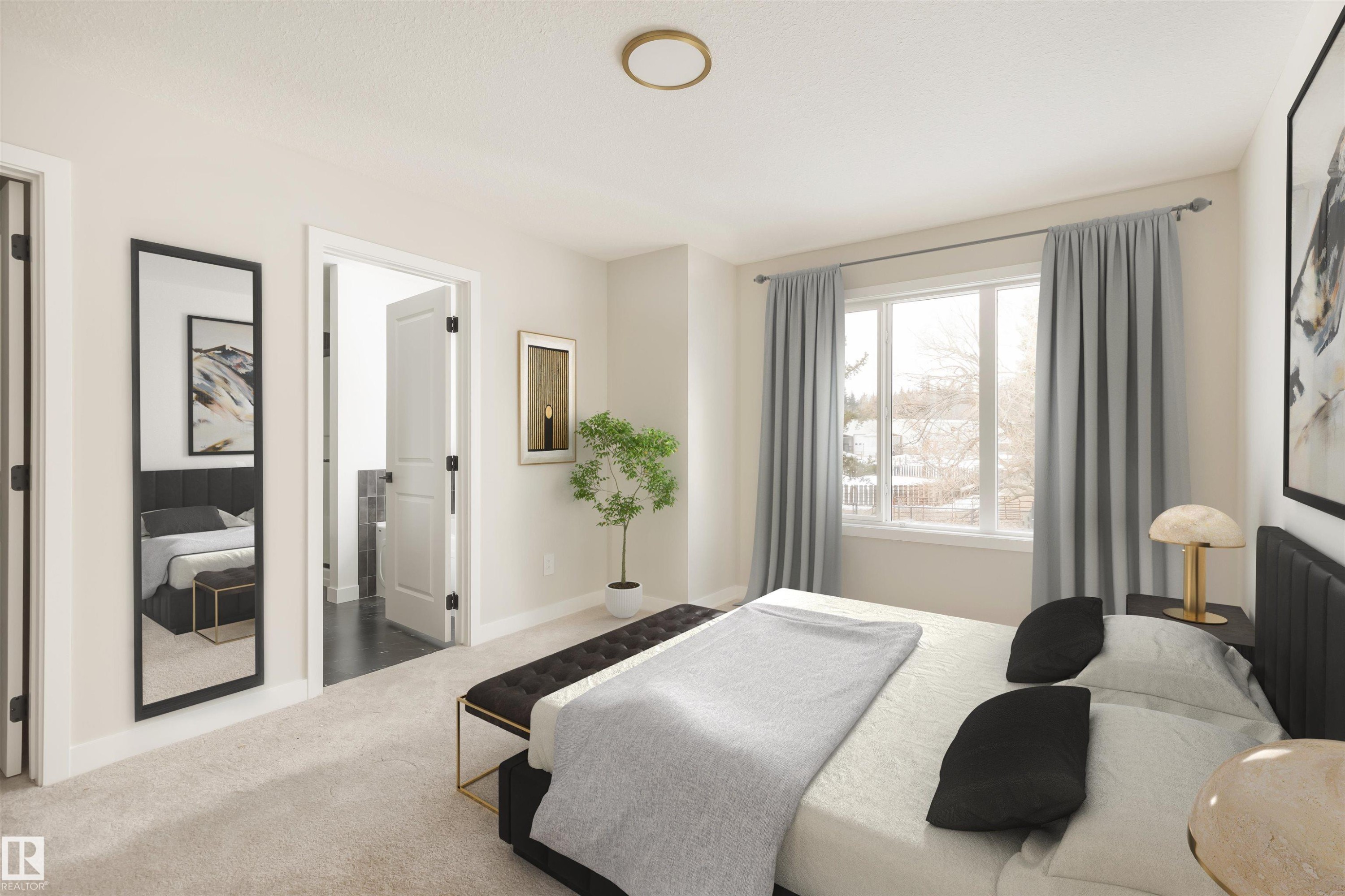 2210 Crossbill Link Nw, Edmonton, AB - Indoor Photo Showing Bedroom