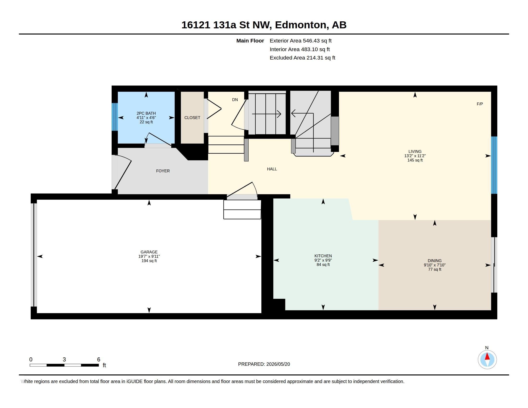 Floor plan - 16121 131A Street, Edmonton, AB - Other