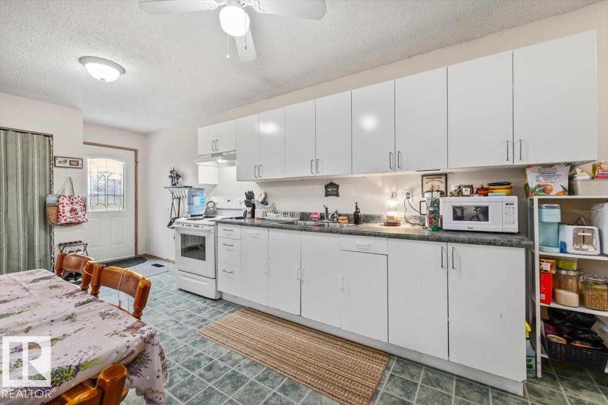 4411 209 Street Nw, Edmonton, AB - Indoor Photo Showing Kitchen With Double Sink