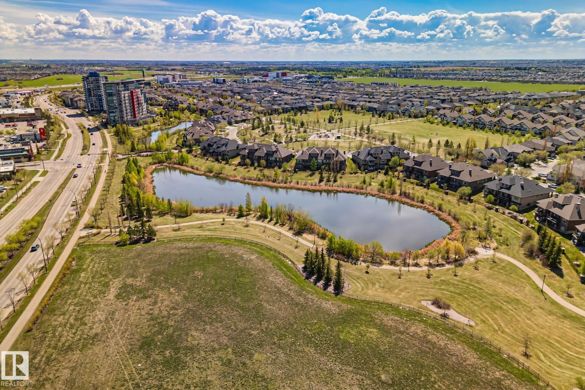 218 320 Ambleside Link, Edmonton, AB - Outdoor With View