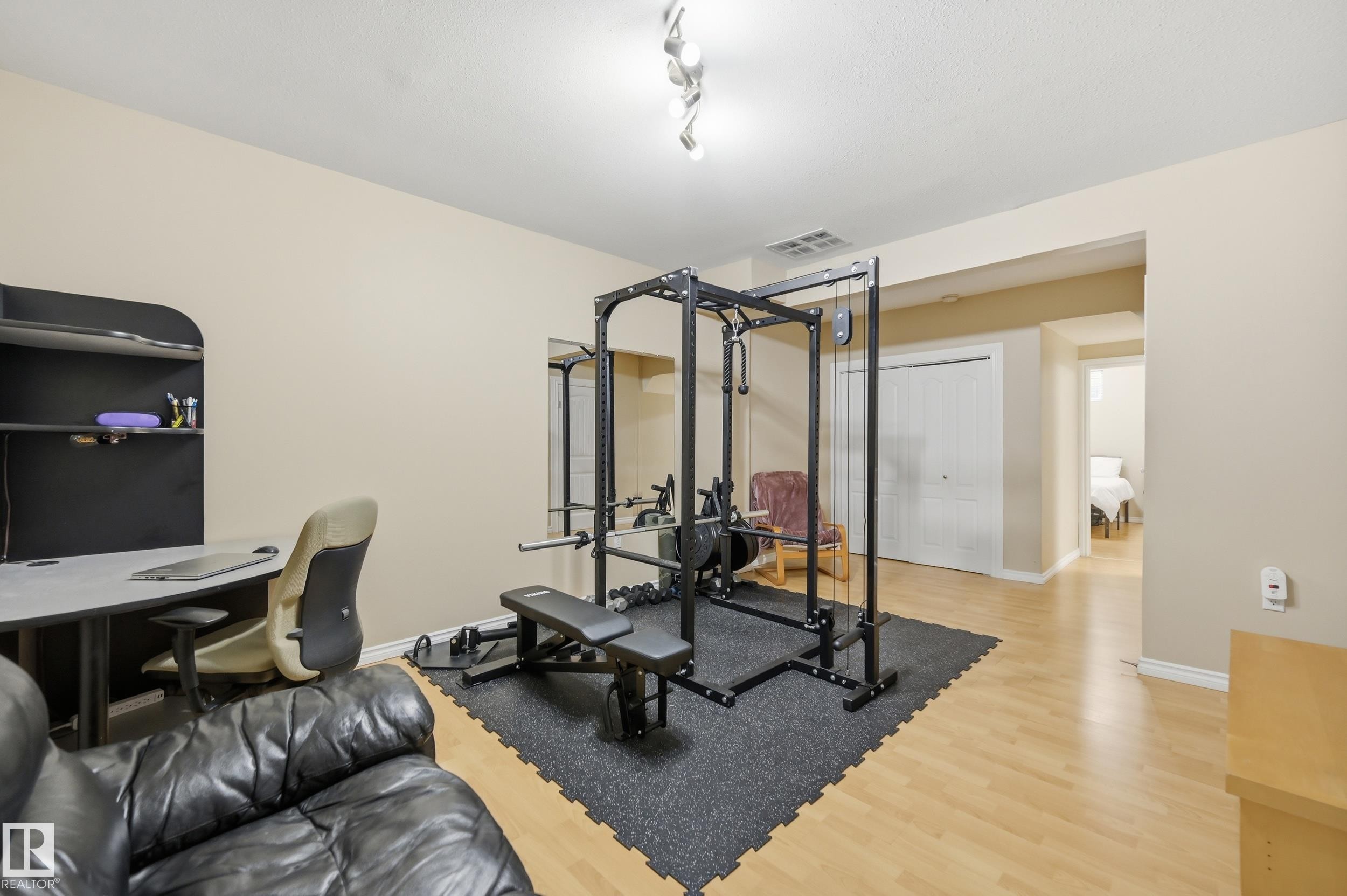 11337 76 Avenue Nw, Edmonton, AB - Indoor Photo Showing Gym Room