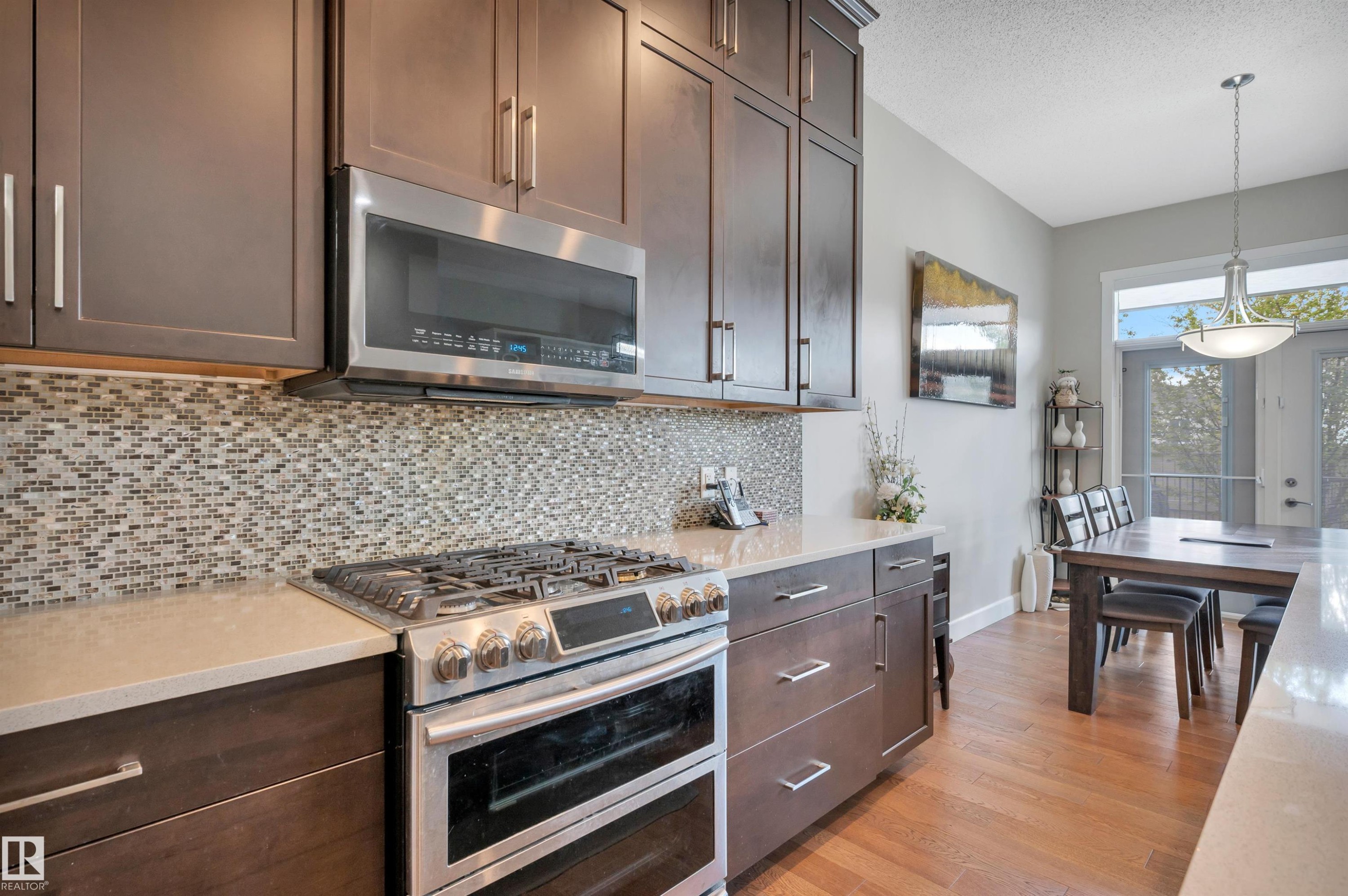 3 103 Allard Link, Edmonton, AB - Indoor Photo Showing Kitchen With Upgraded Kitchen