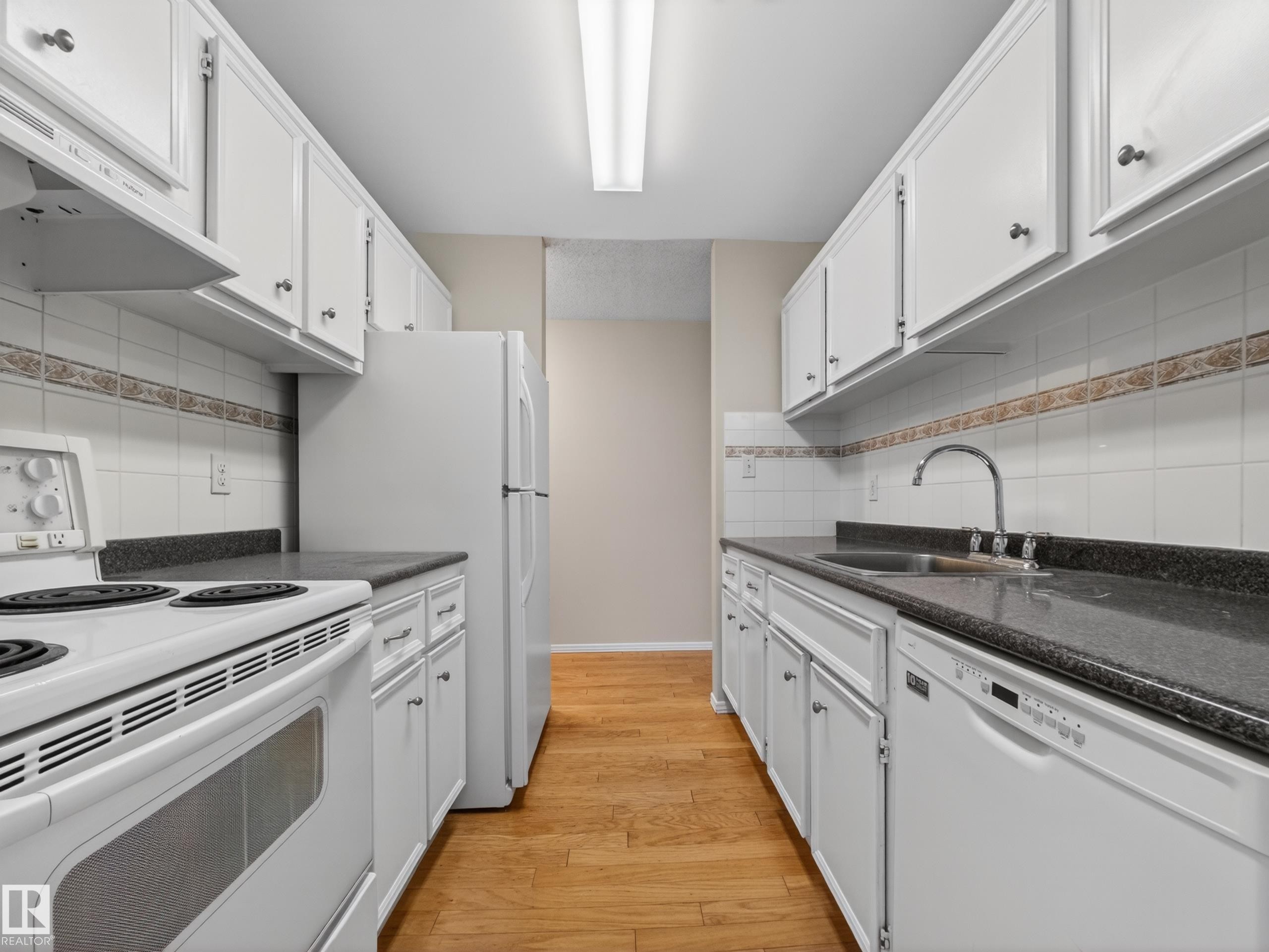 204 10731 84 Avenue, Edmonton, AB - Indoor Photo Showing Kitchen