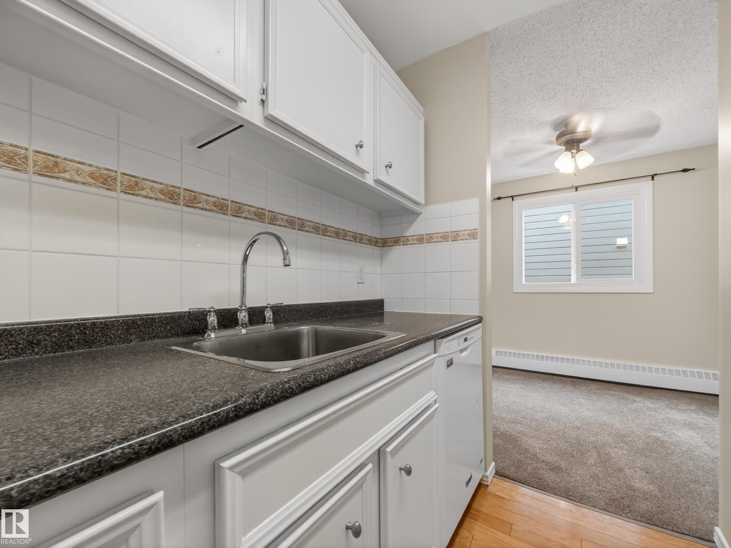 204 10731 84 Avenue, Edmonton, AB - Indoor Photo Showing Kitchen