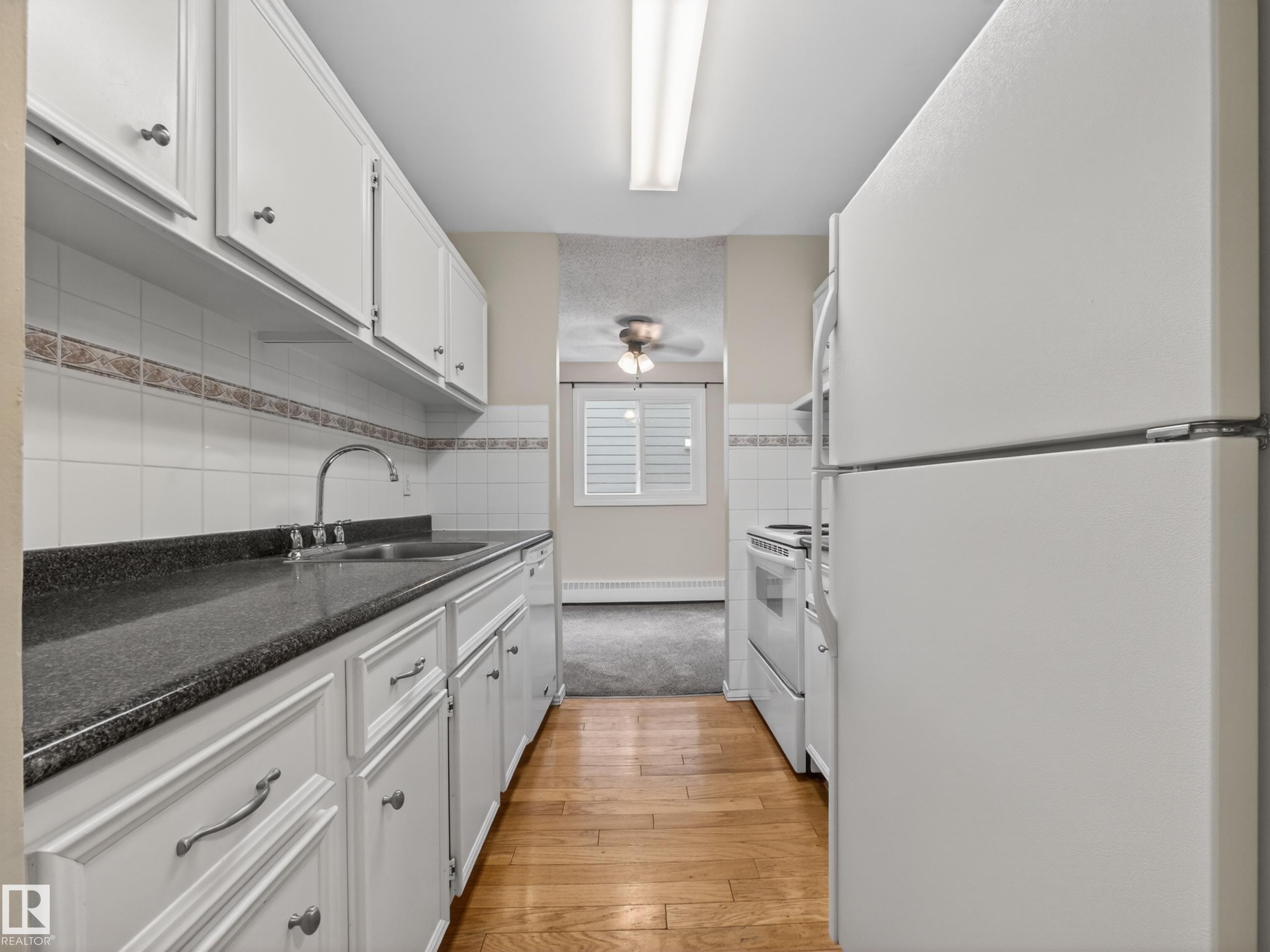 204 10731 84 Avenue, Edmonton, AB - Indoor Photo Showing Kitchen