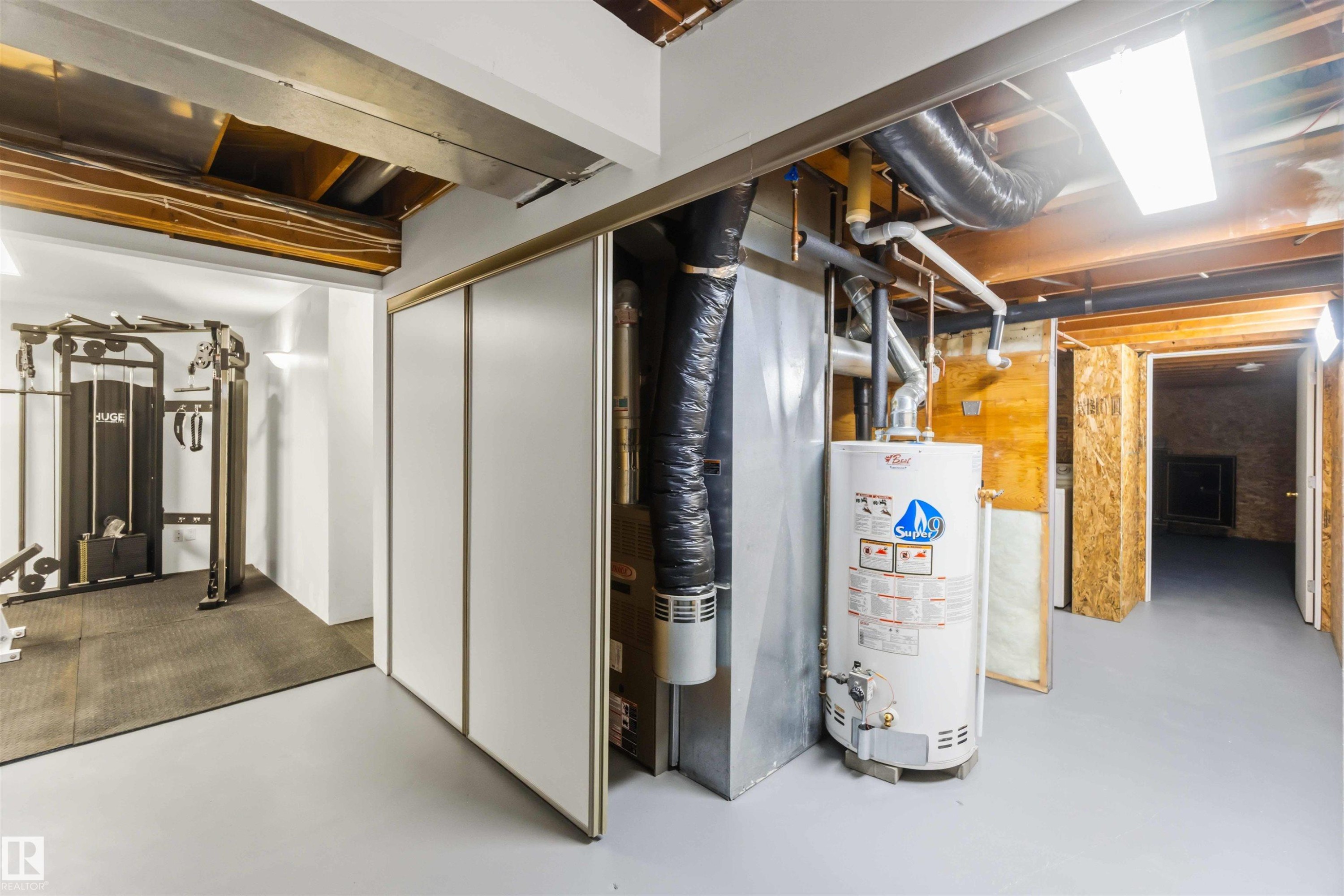 17919 94 Avenue, Edmonton, AB - Indoor Photo Showing Basement