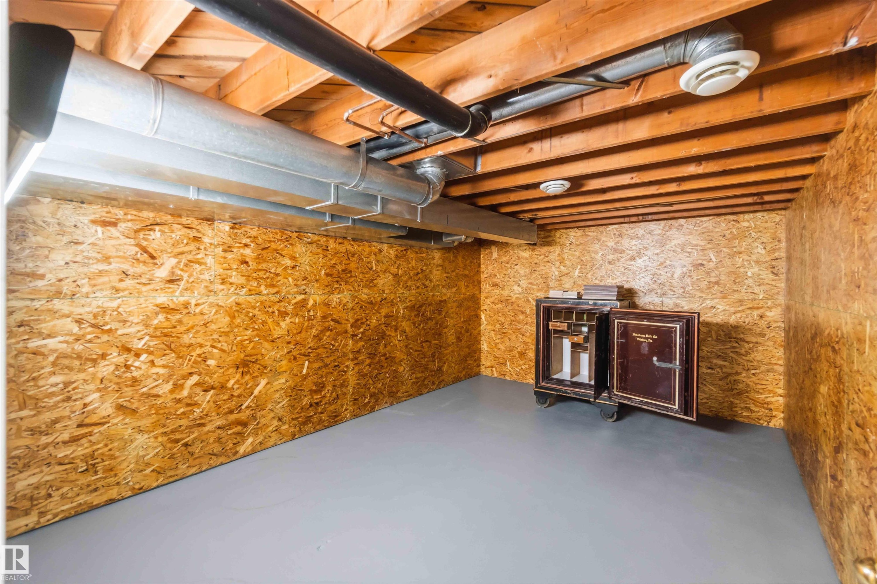17919 94 Avenue, Edmonton, AB - Indoor Photo Showing Basement