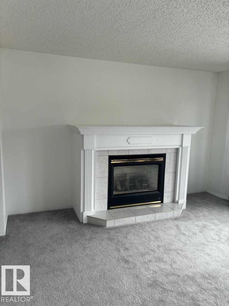 17919 94 Avenue, Edmonton, AB - Indoor Photo Showing Living Room With Fireplace