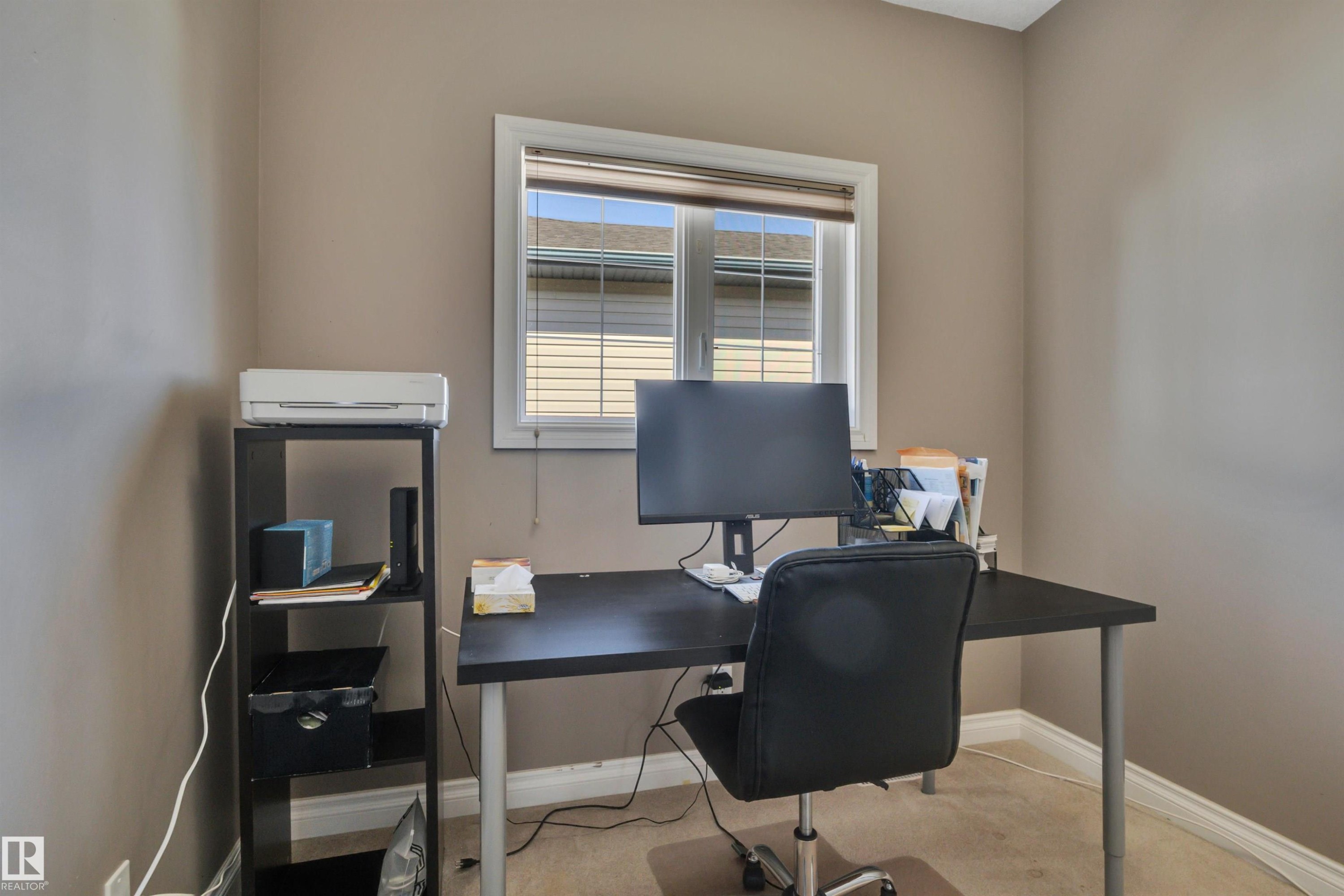 59 Wilkinson Place, Leduc, AB - Indoor Photo Showing Office