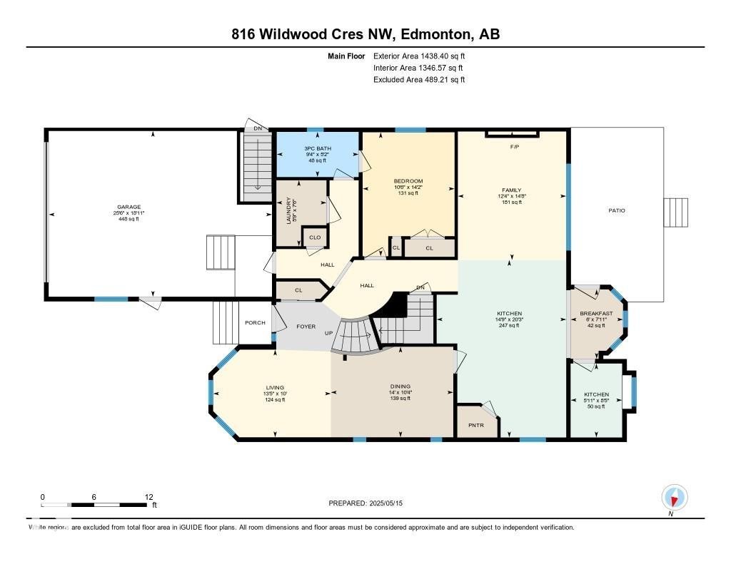 Floor plan - 816 Wildwood Crescent, Edmonton, AB - Other