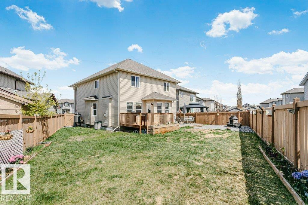 3339 21 Avenue, Edmonton, AB - Outdoor With Deck Patio Veranda With Backyard With Exterior