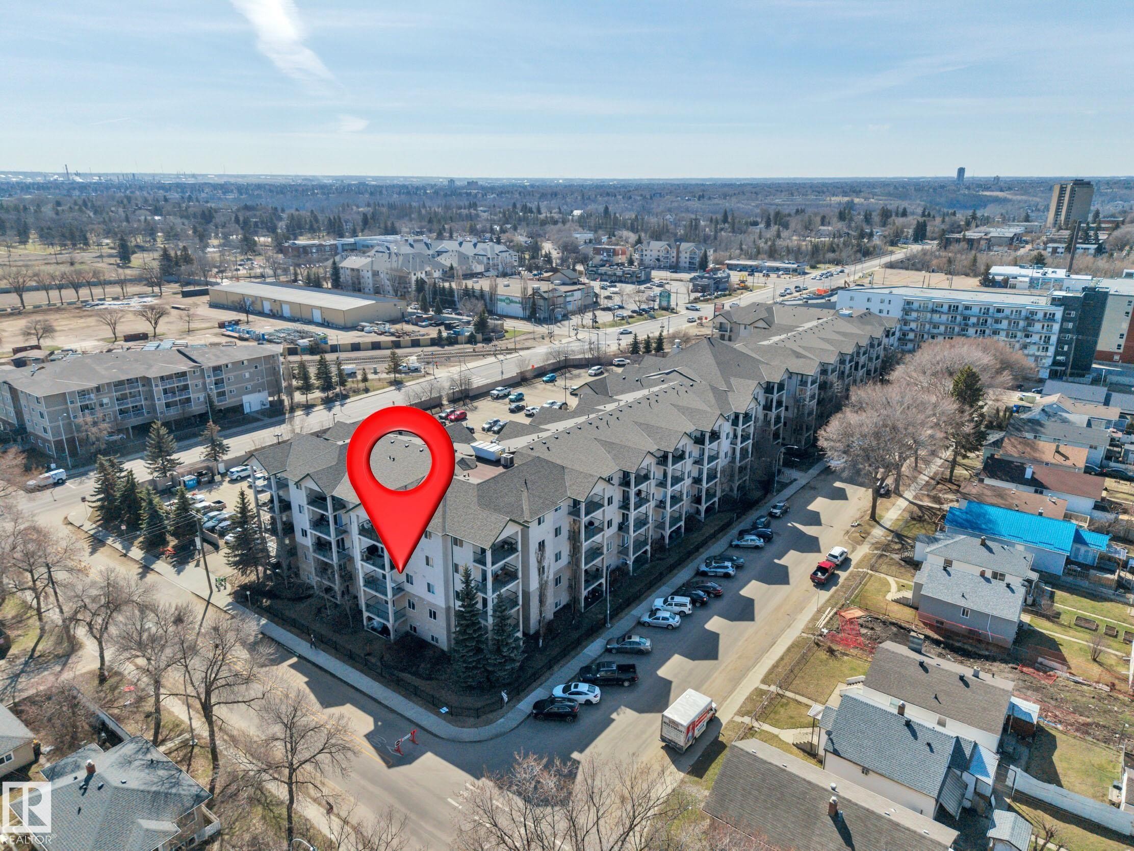 #326 11325 83 St Nw, Edmonton, AB - Outdoor With View