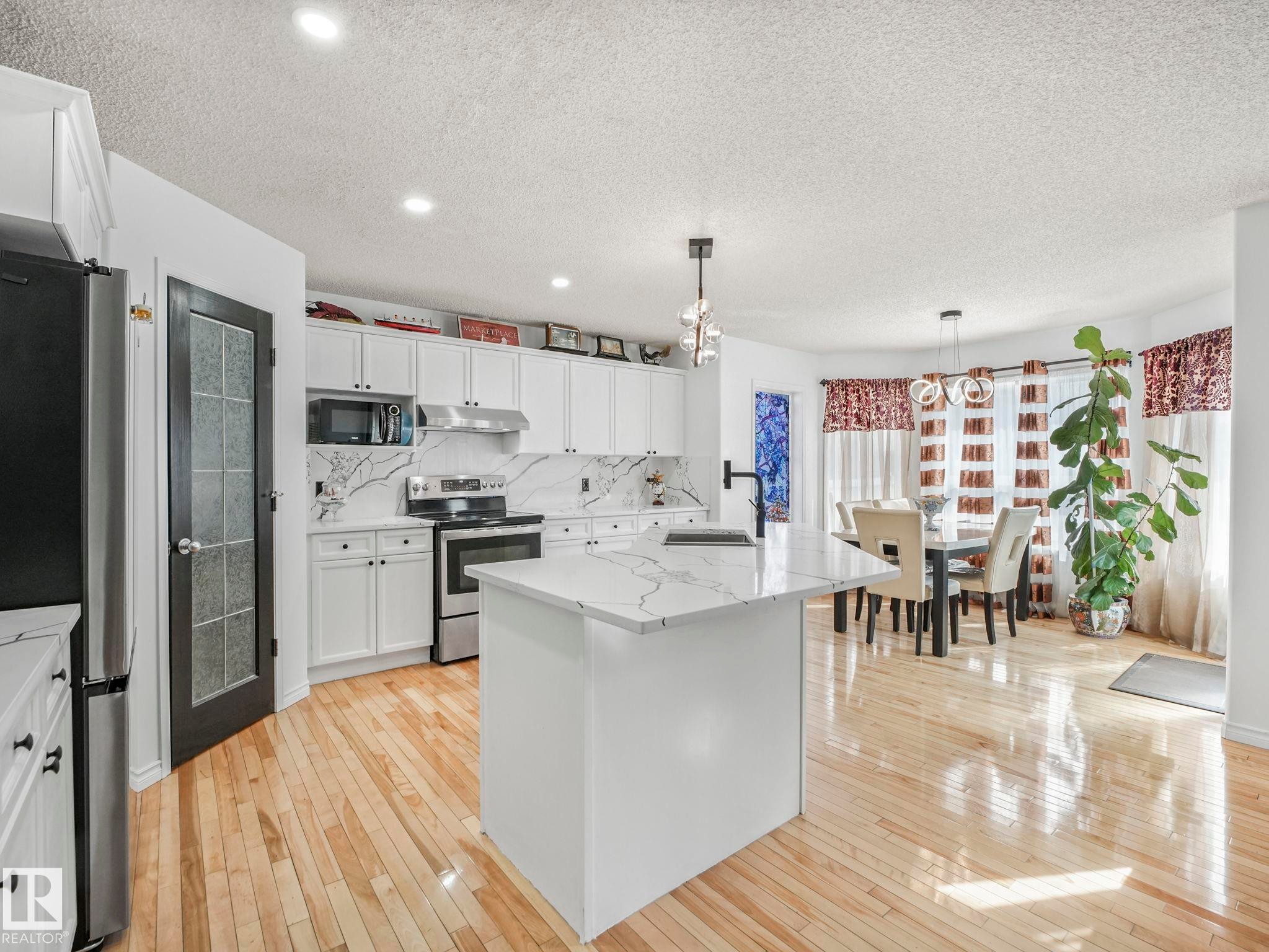 20115 46 Avenue, Edmonton, AB - Indoor Photo Showing Kitchen