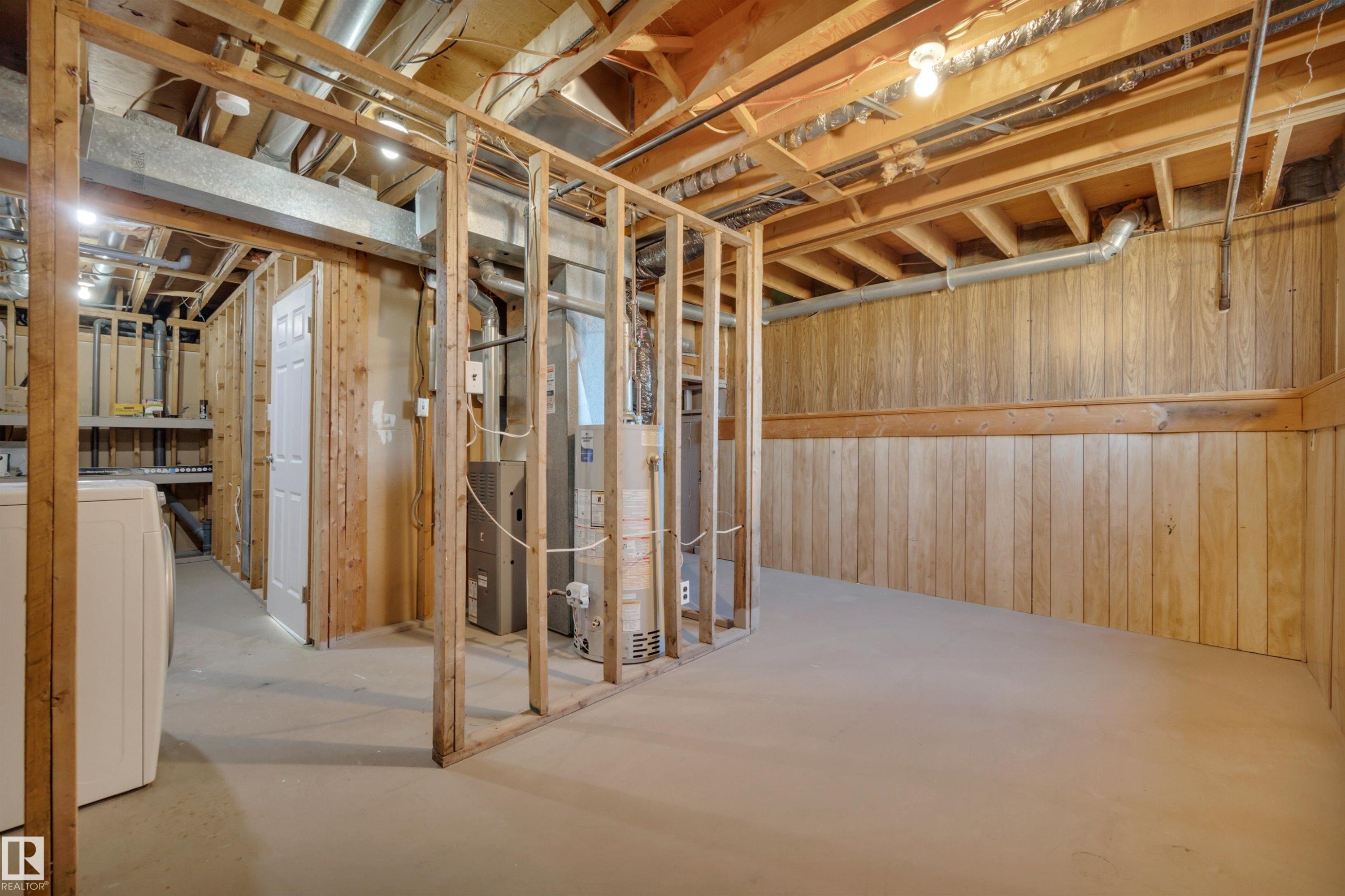 52 Pipestone Drive, Devon, AB - Indoor Photo Showing Basement
