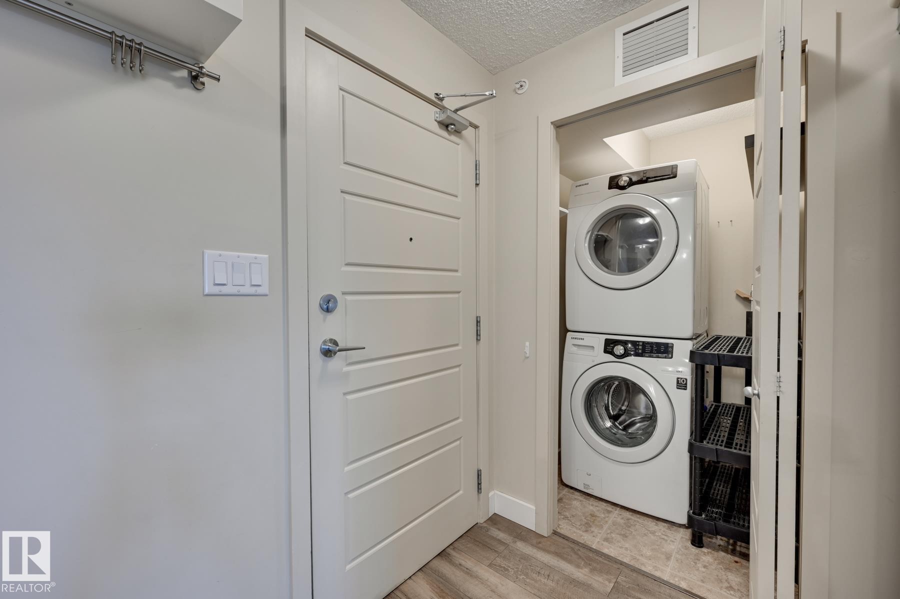 408 6084 Stanton Drive, Edmonton, AB - Indoor Photo Showing Laundry Room