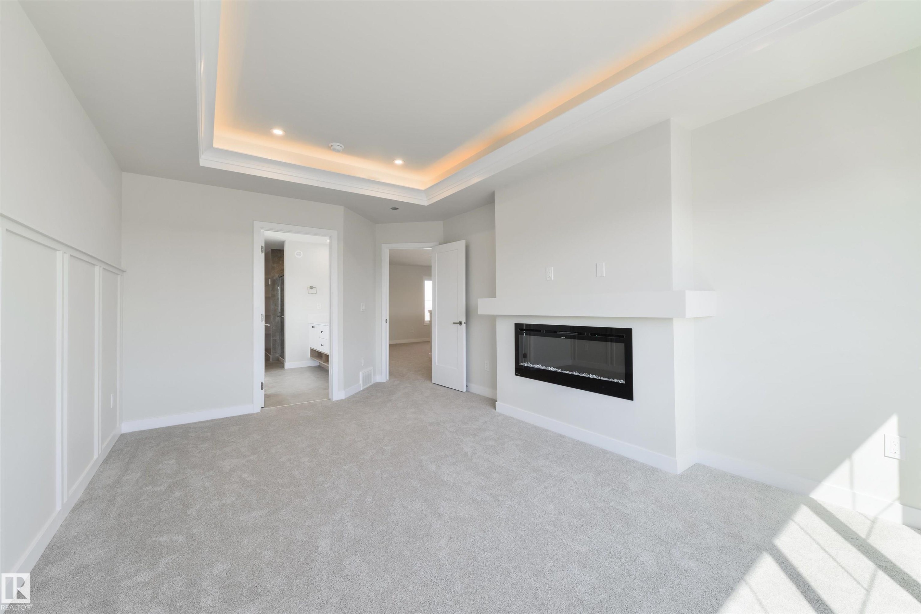 1443 Osprey Crest Nw, Edmonton, AB - Indoor With Fireplace