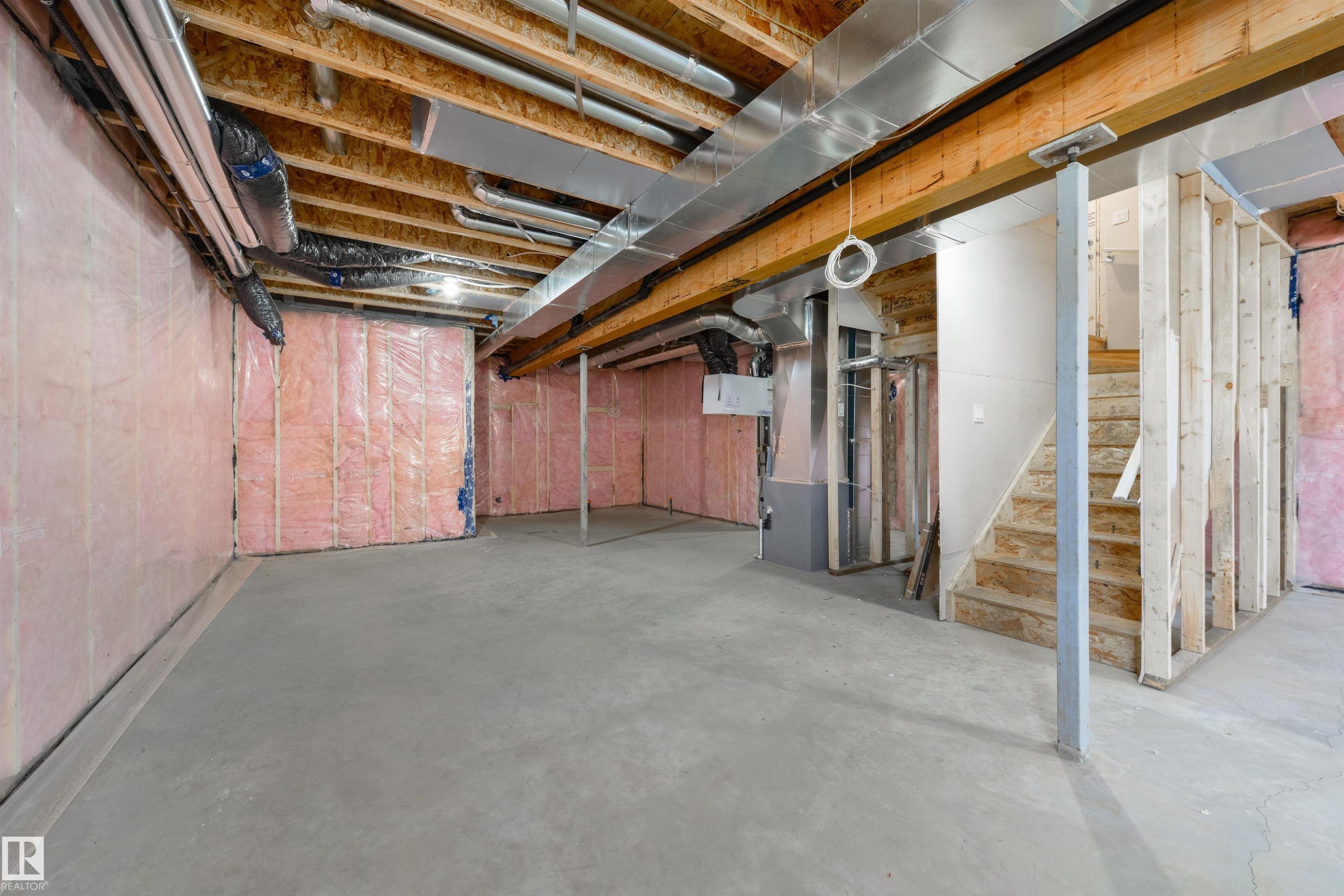 1443 Osprey Crest Nw, Edmonton, AB - Indoor Photo Showing Basement