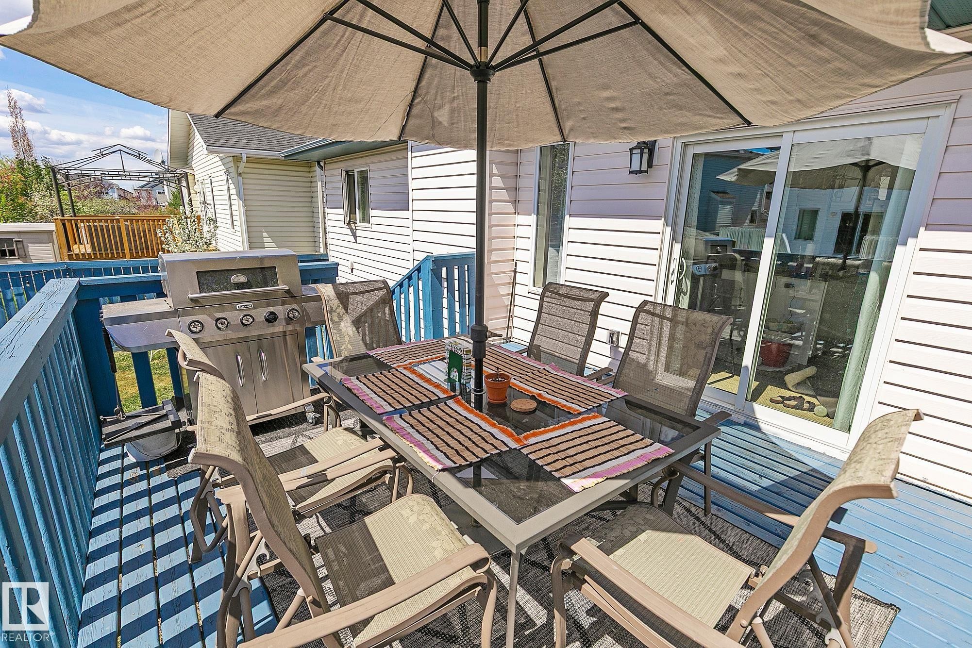 3205 41A Avenue, Edmonton, AB - Outdoor With Deck Patio Veranda With Exterior