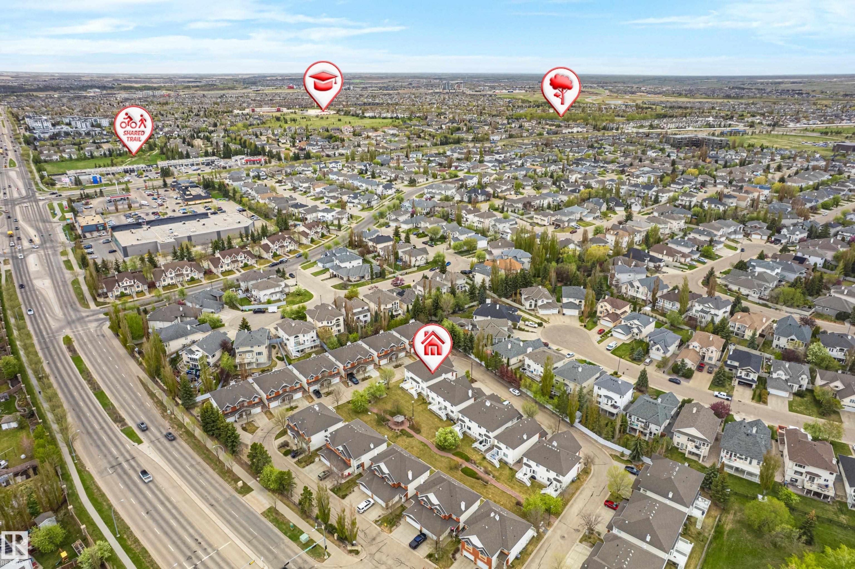2550 Rabbit Hill Road, Edmonton, AB - Outdoor With View