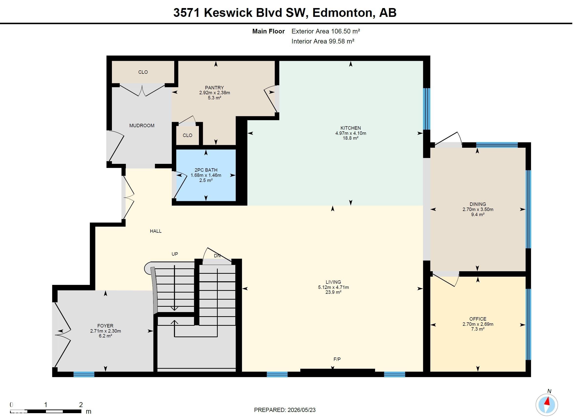 Floor plan - 3571 Keswick Boulevard, Edmonton, AB - Other