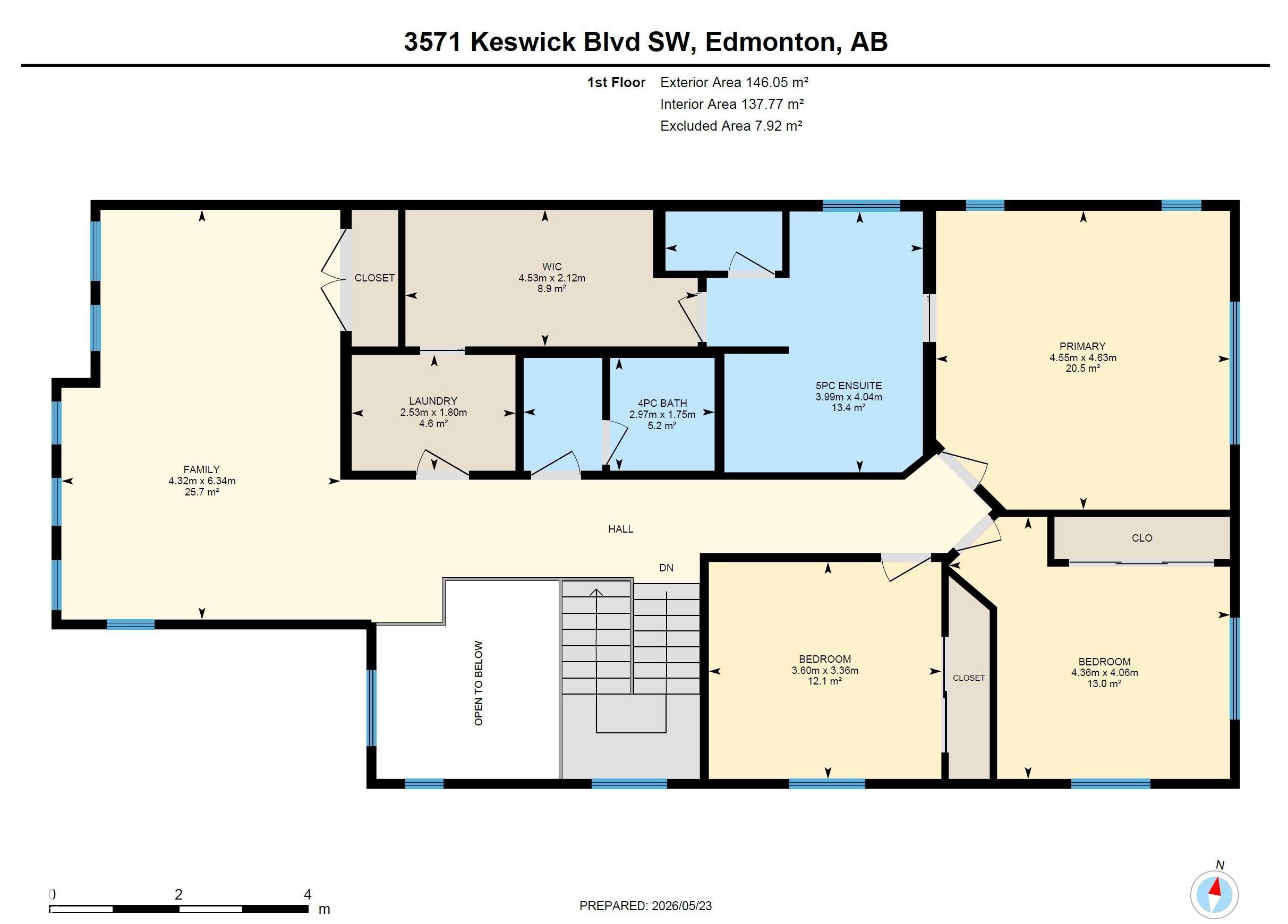 Floor plan - 3571 Keswick Boulevard, Edmonton, AB - Other