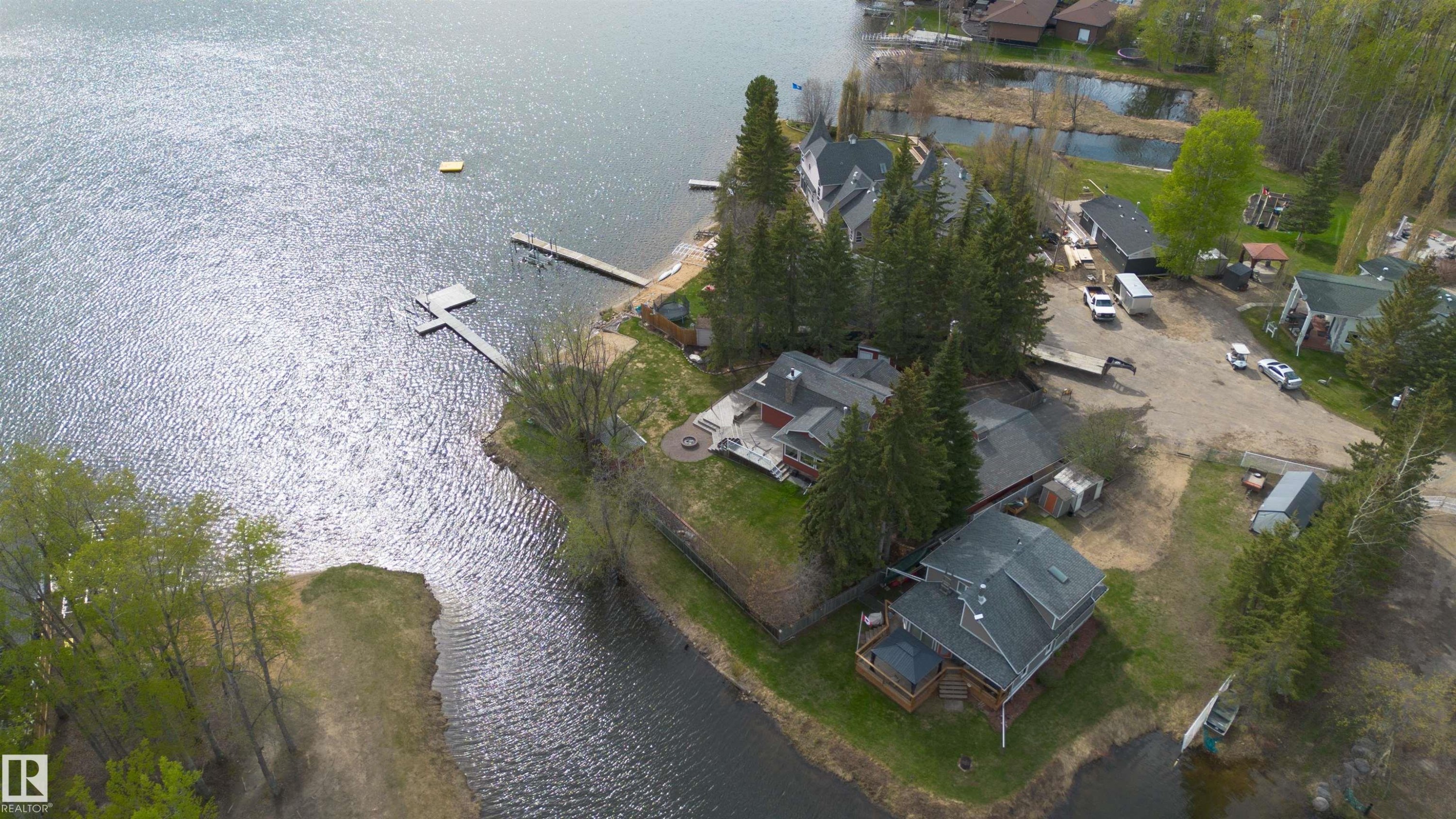 #8 Beaver Crescent, Rural Westlock County, AB - Outdoor With Body Of Water With View