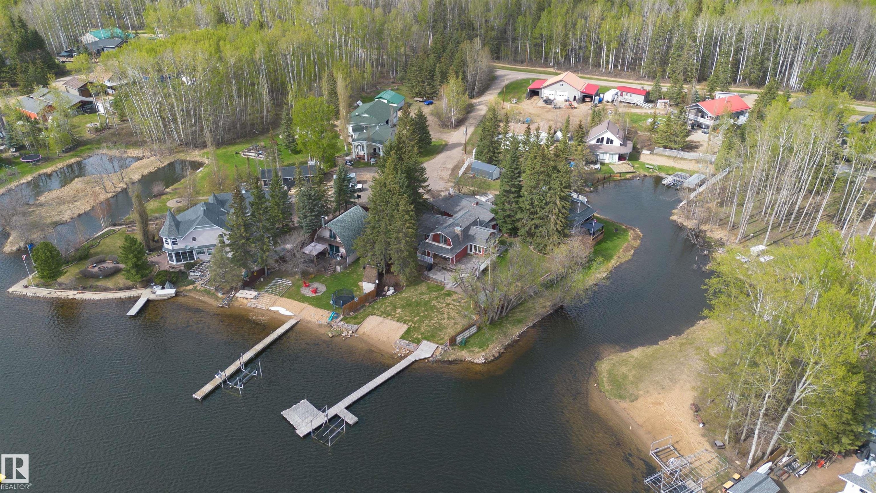 #8 Beaver Crescent, Rural Westlock County, AB - Outdoor With Body Of Water With View