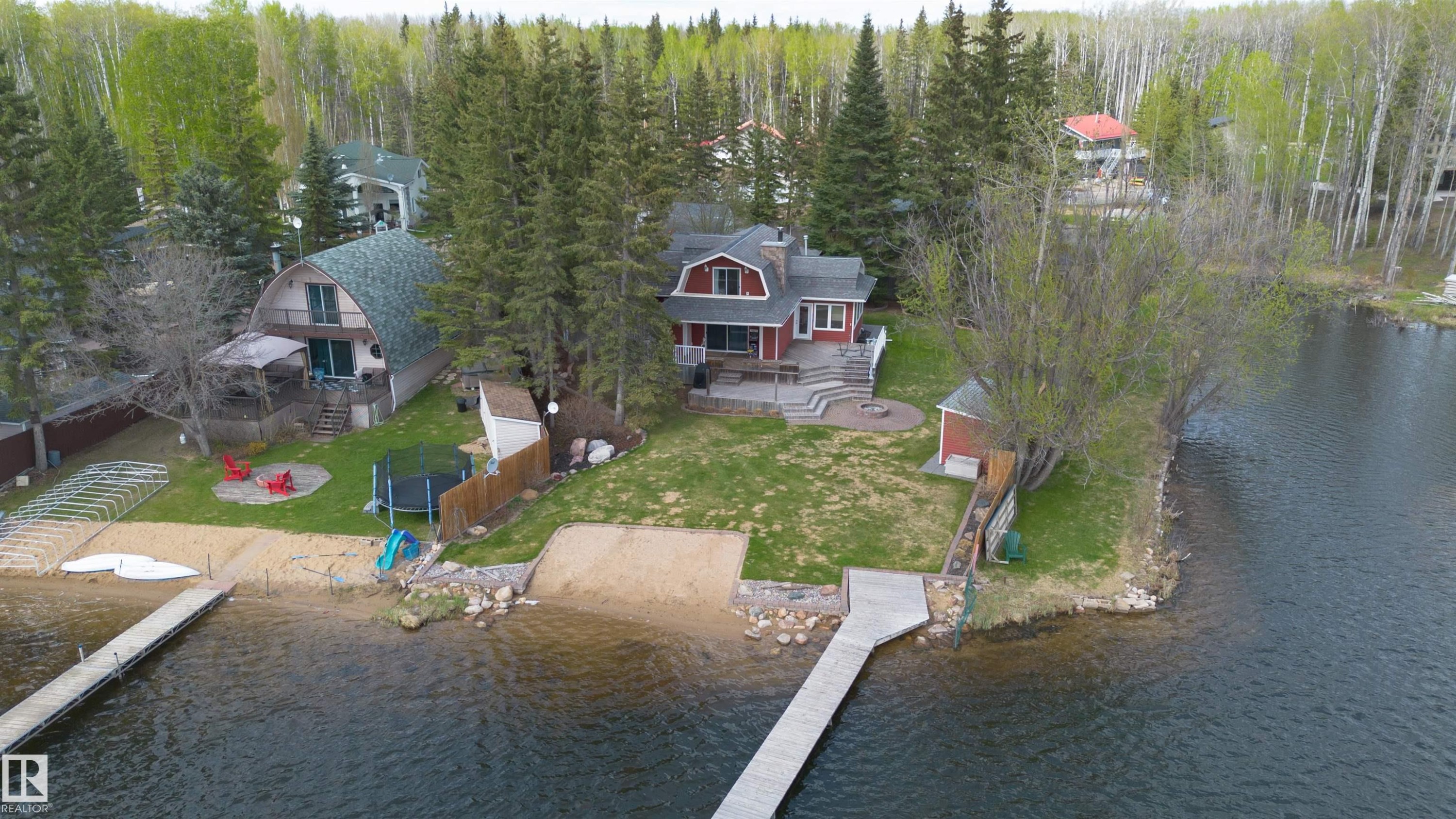 #8 Beaver Crescent, Rural Westlock County, AB - Outdoor With Body Of Water