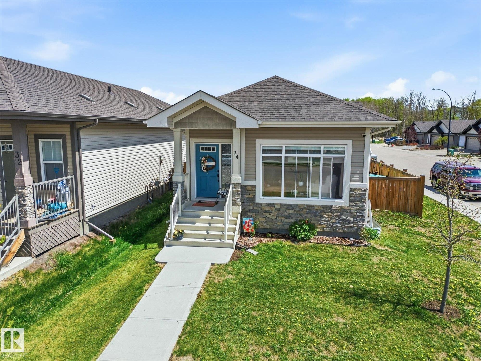 34 Brickyard Drive, Stony Plain, AB - Outdoor With Facade