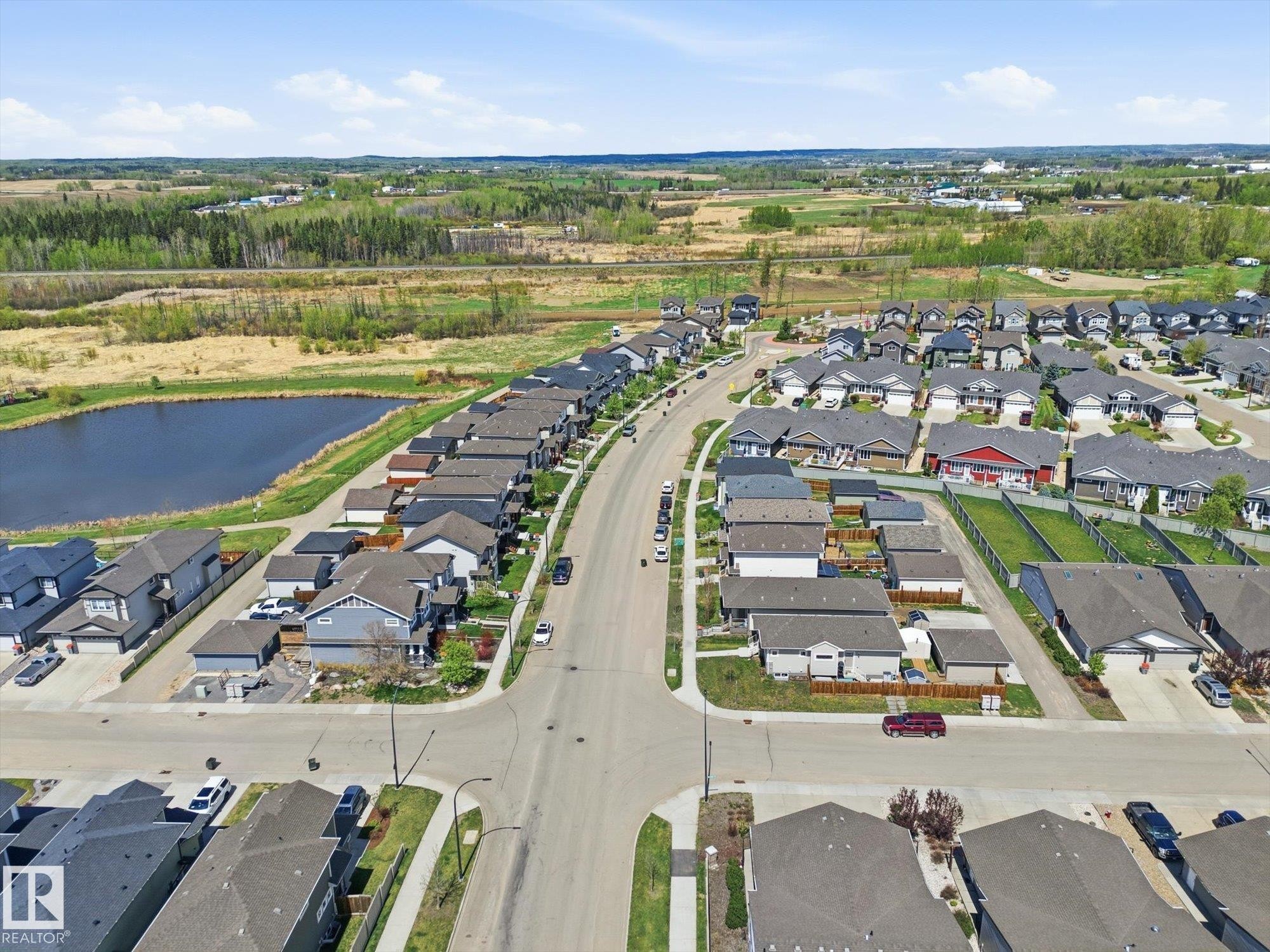 34 Brickyard Drive, Stony Plain, AB - Outdoor With View