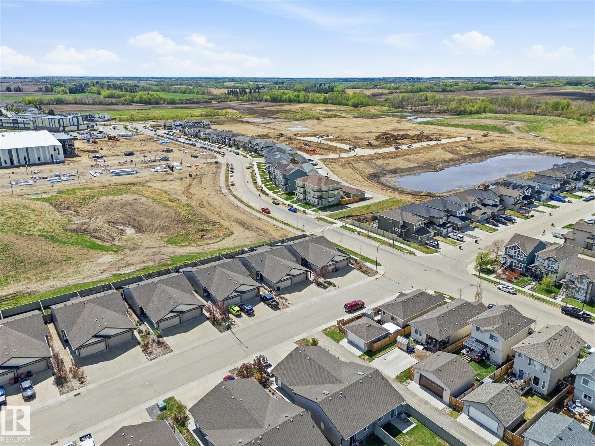 34 Brickyard Drive, Stony Plain, AB - Outdoor With View