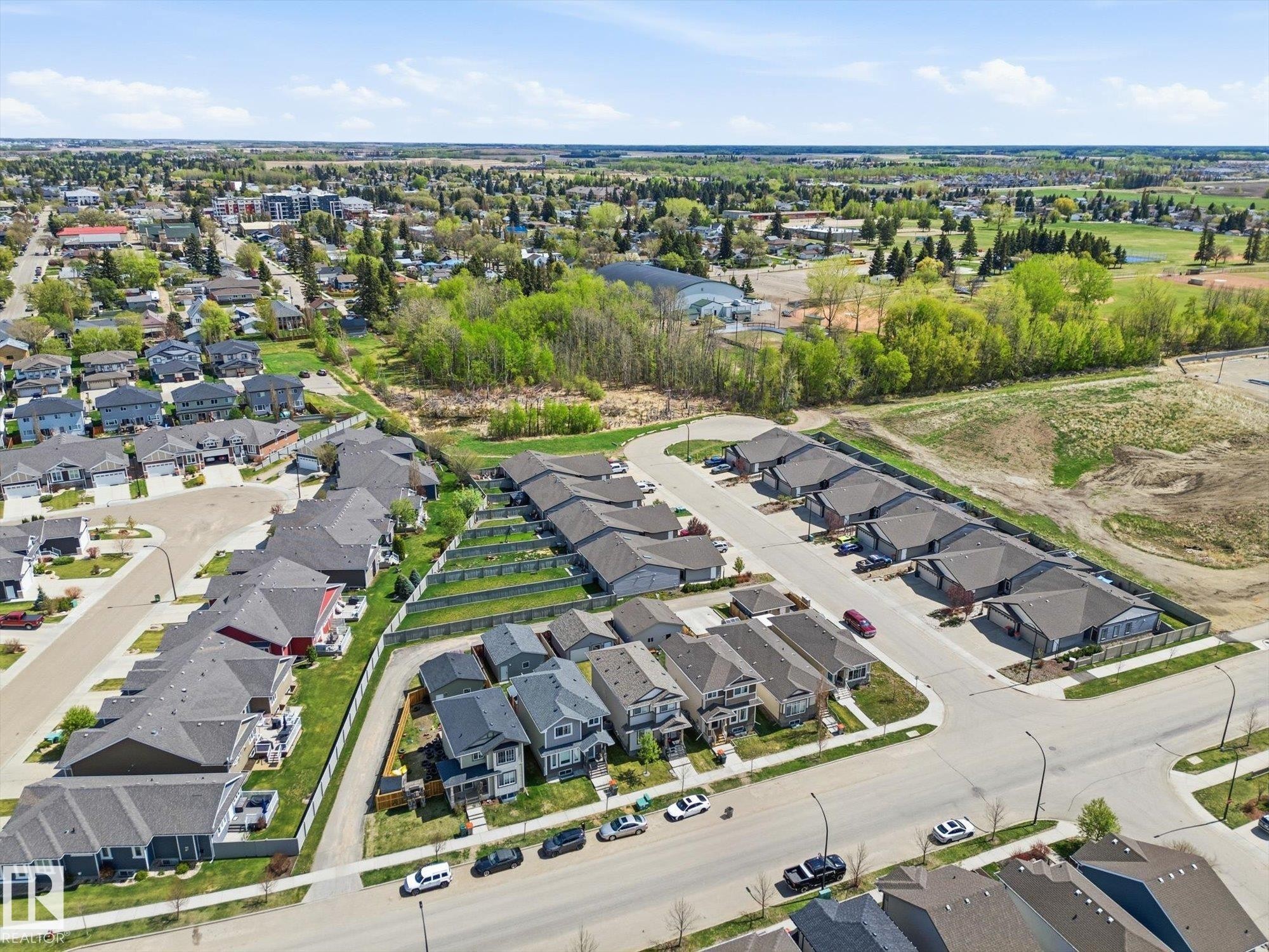 34 Brickyard Drive, Stony Plain, AB - Outdoor With View