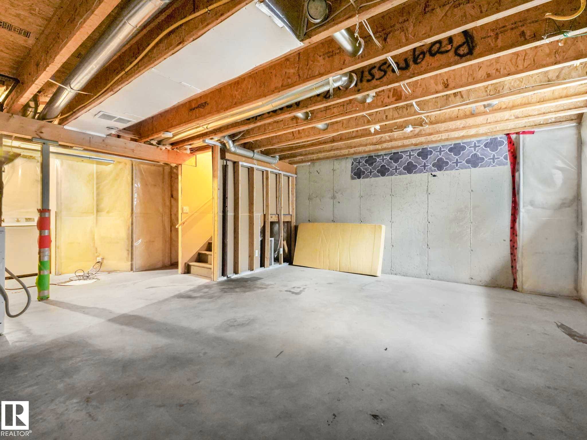 6424 1A Avenue, Edmonton, AB - Indoor Photo Showing Basement