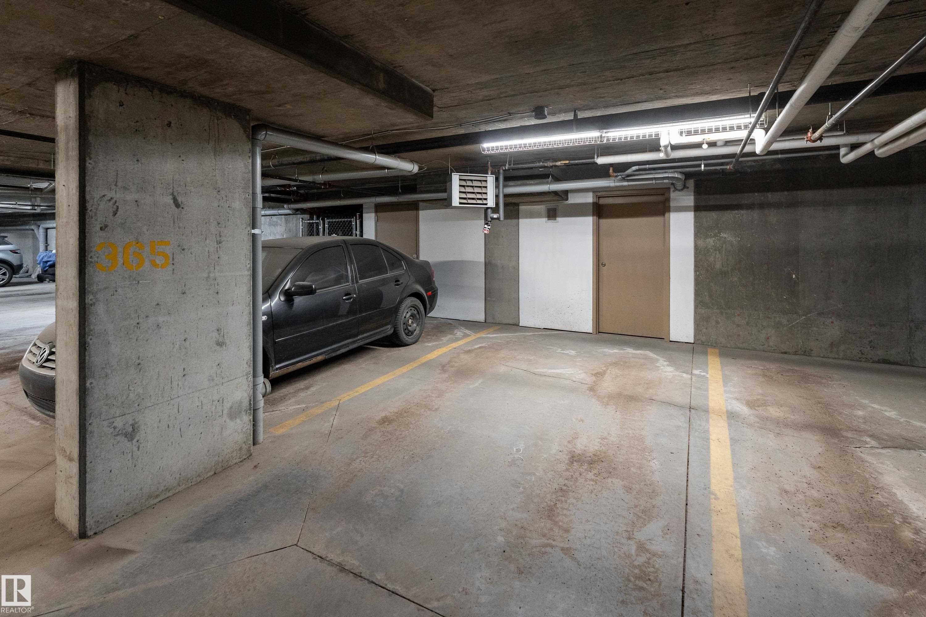 409 5804 Mullen Place, Edmonton, AB - Indoor Photo Showing Garage