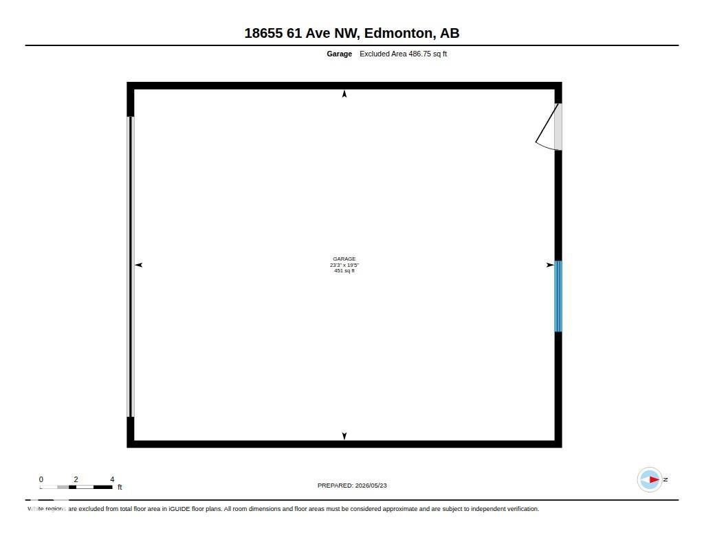 Garage - 18655 61 Avenue, Edmonton, AB - Other