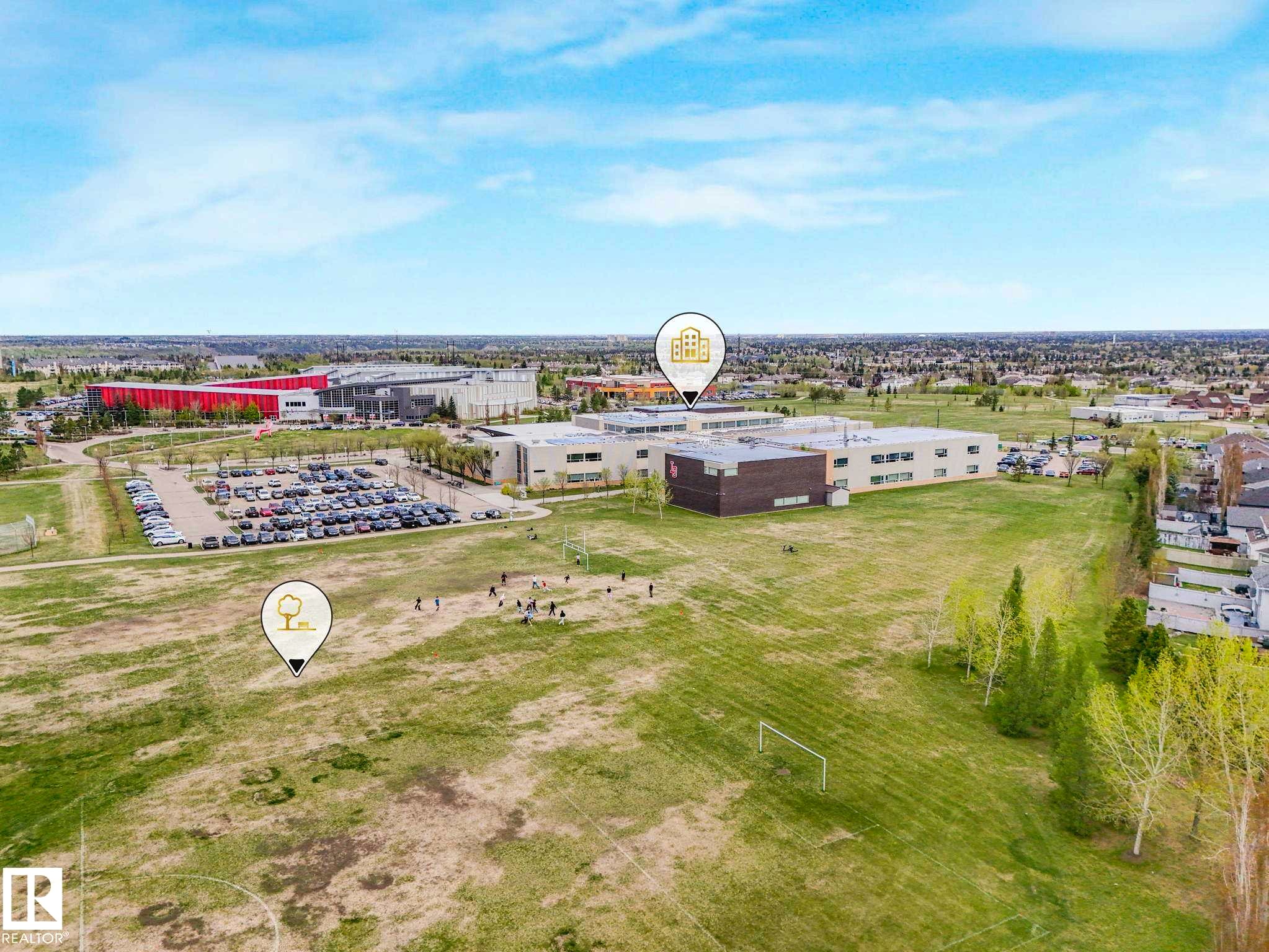Image quality insufficient for description - 213 625 Leger Way, Edmonton, AB - Outdoor With View
