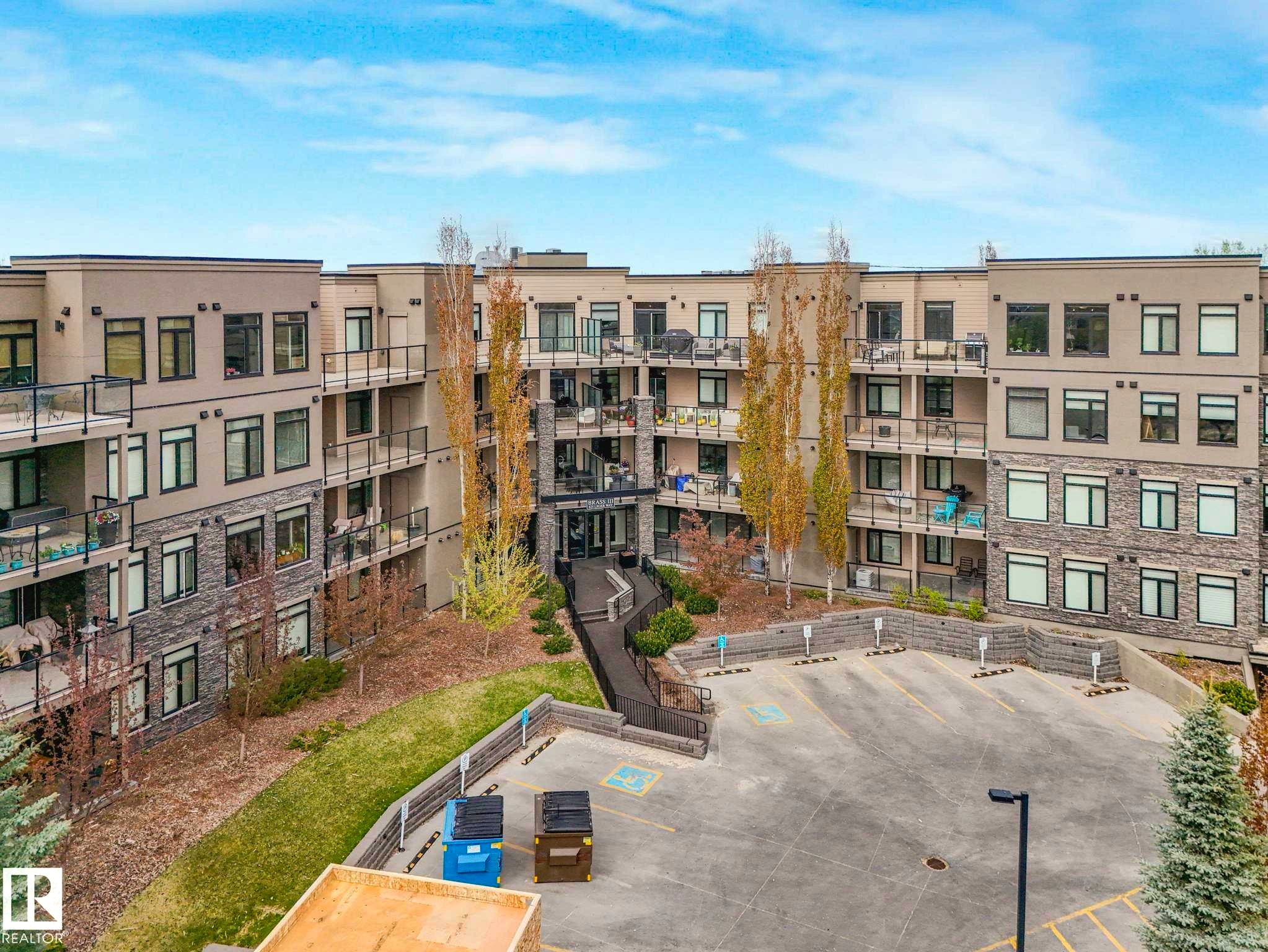 Image quality insufficient for description - 213 625 Leger Way, Edmonton, AB - Outdoor With Balcony