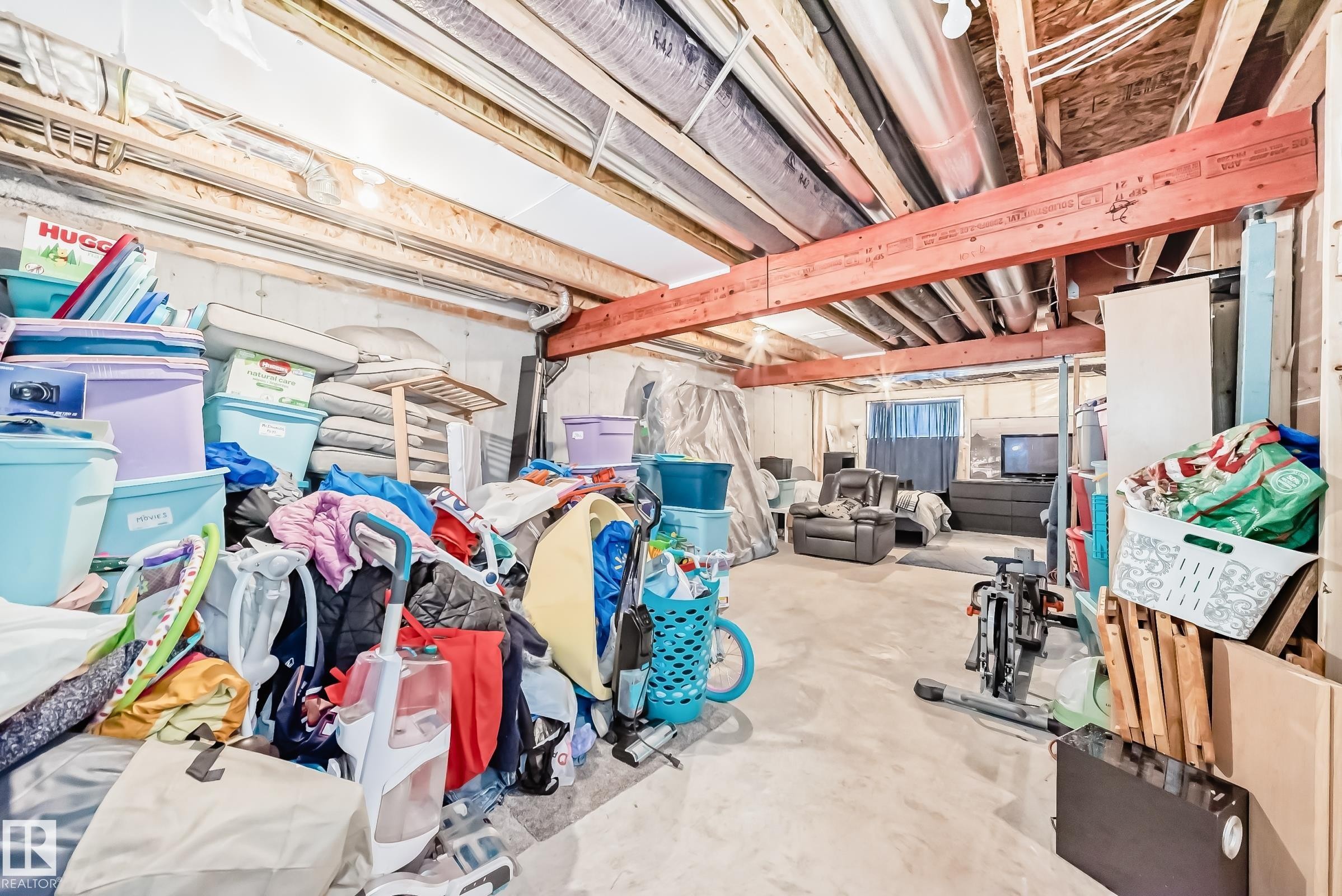 5167 Edgemont Boulevard, Edmonton, AB - Indoor Photo Showing Basement