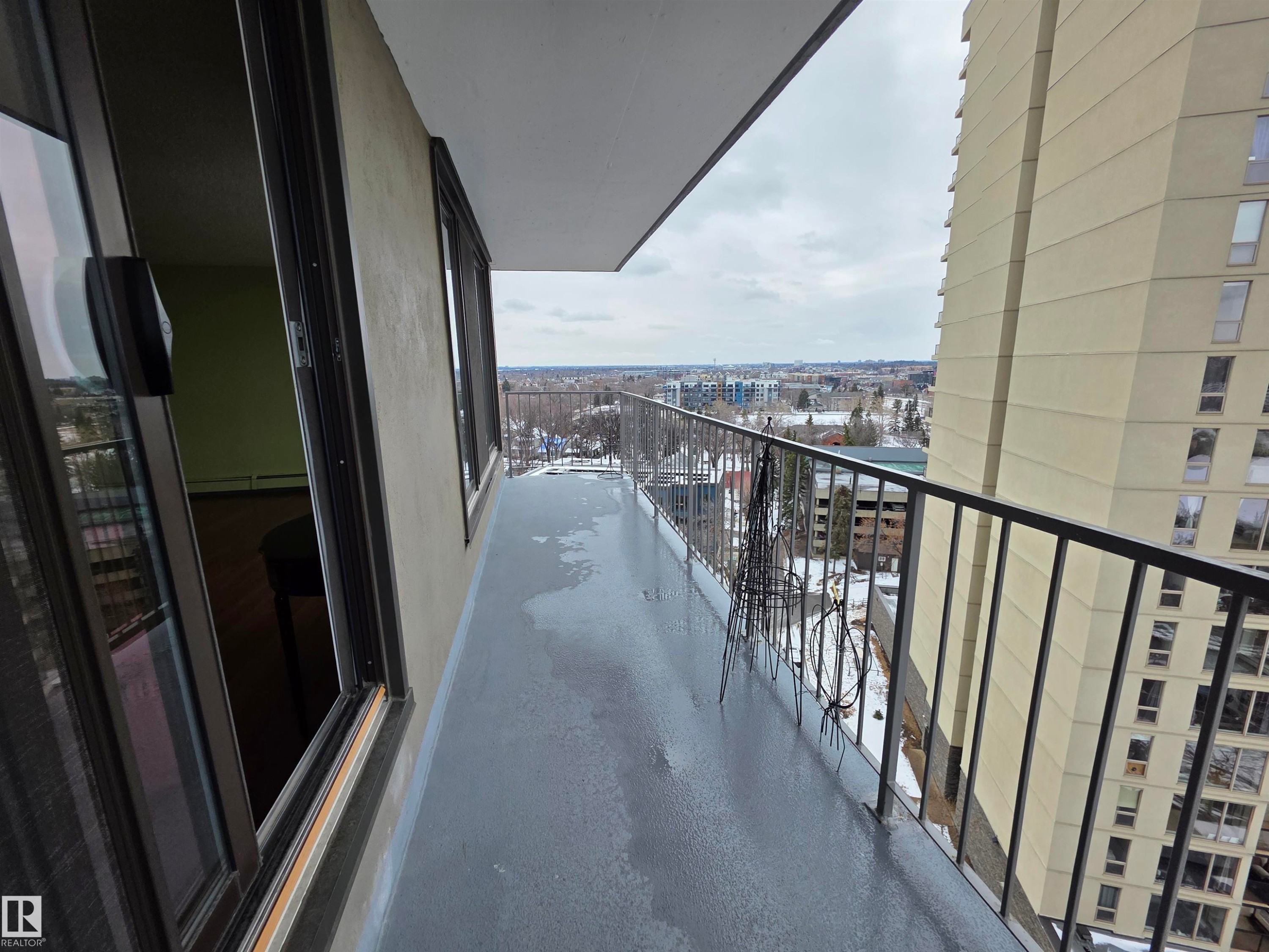 1201 10135 Saskatchewan Drive, Edmonton, AB - Outdoor With Balcony With View With Exterior